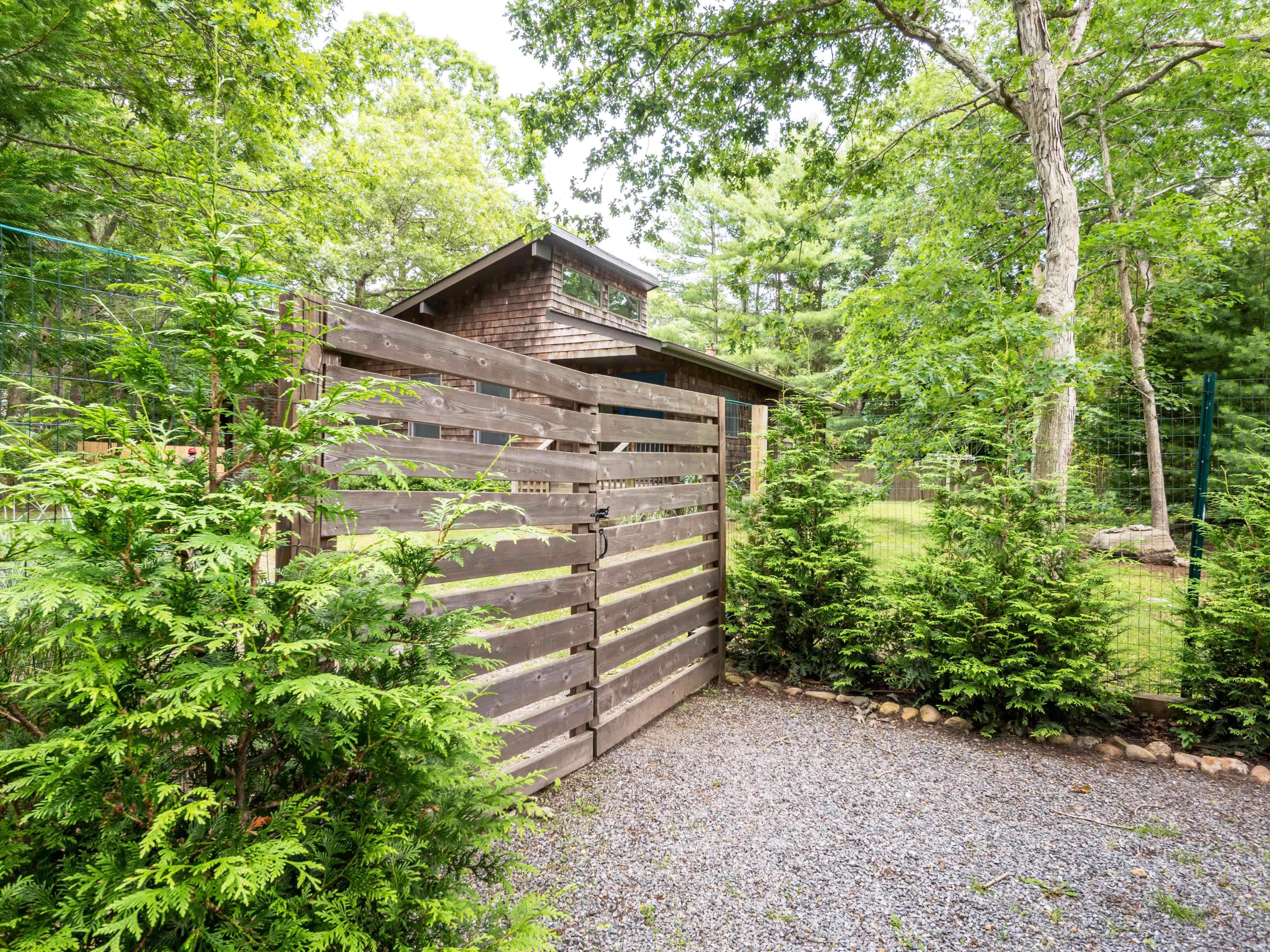 East Hampton Home with Fire Pit