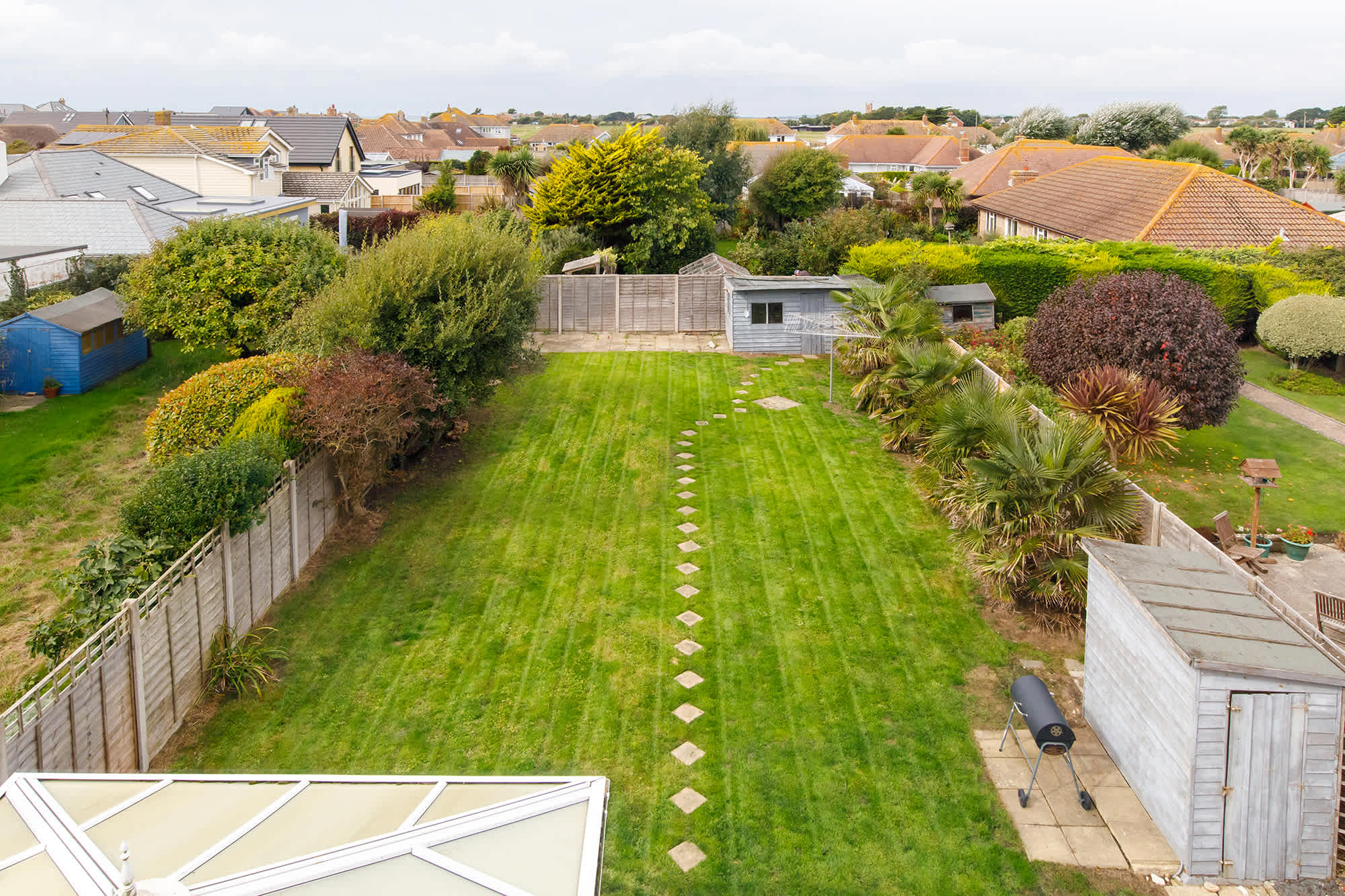 Everyone will love the sunny garden