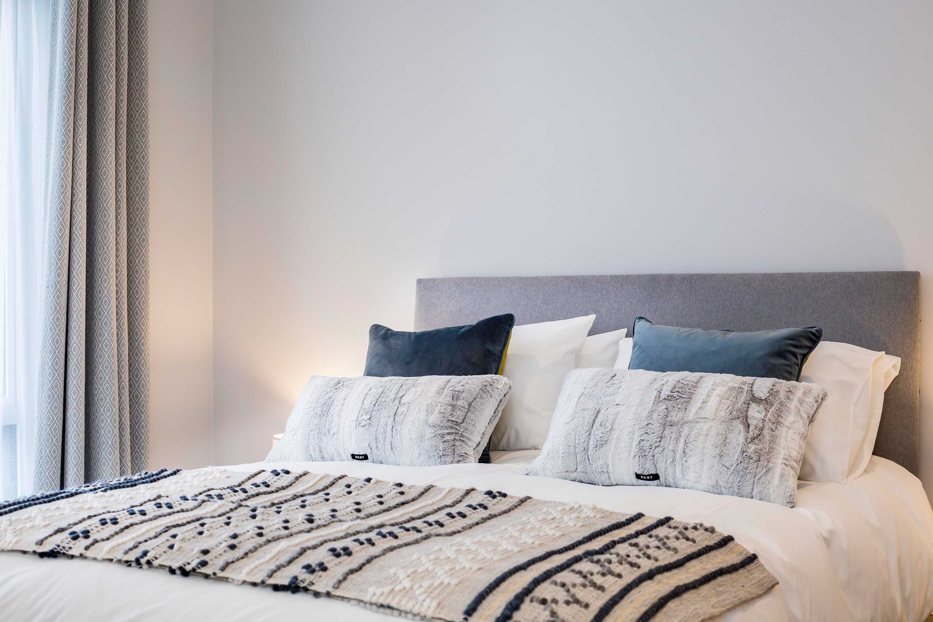 Our luxurious master bedroom