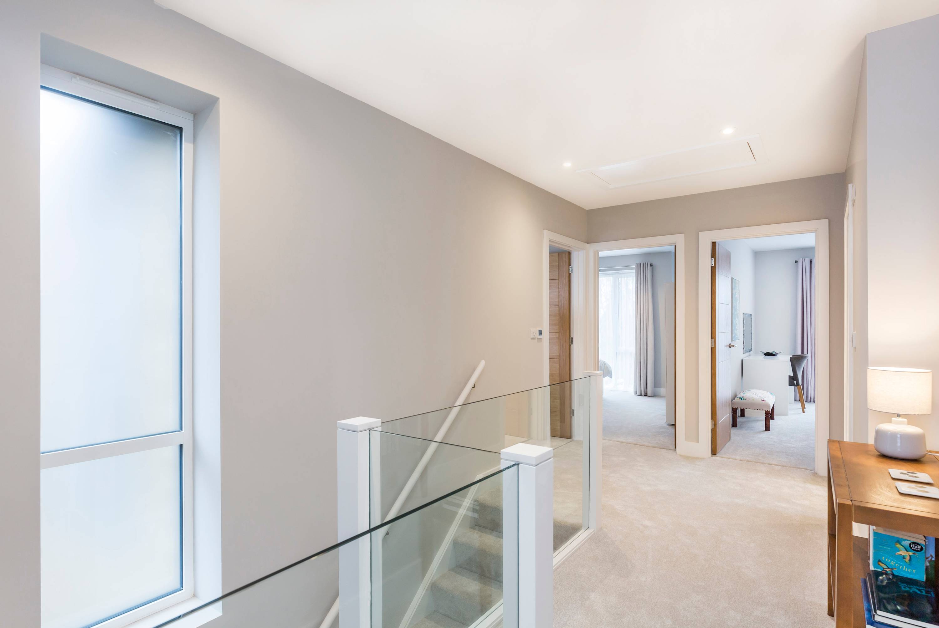 Picture of the light and spacious landing into 2 of the bedrooms