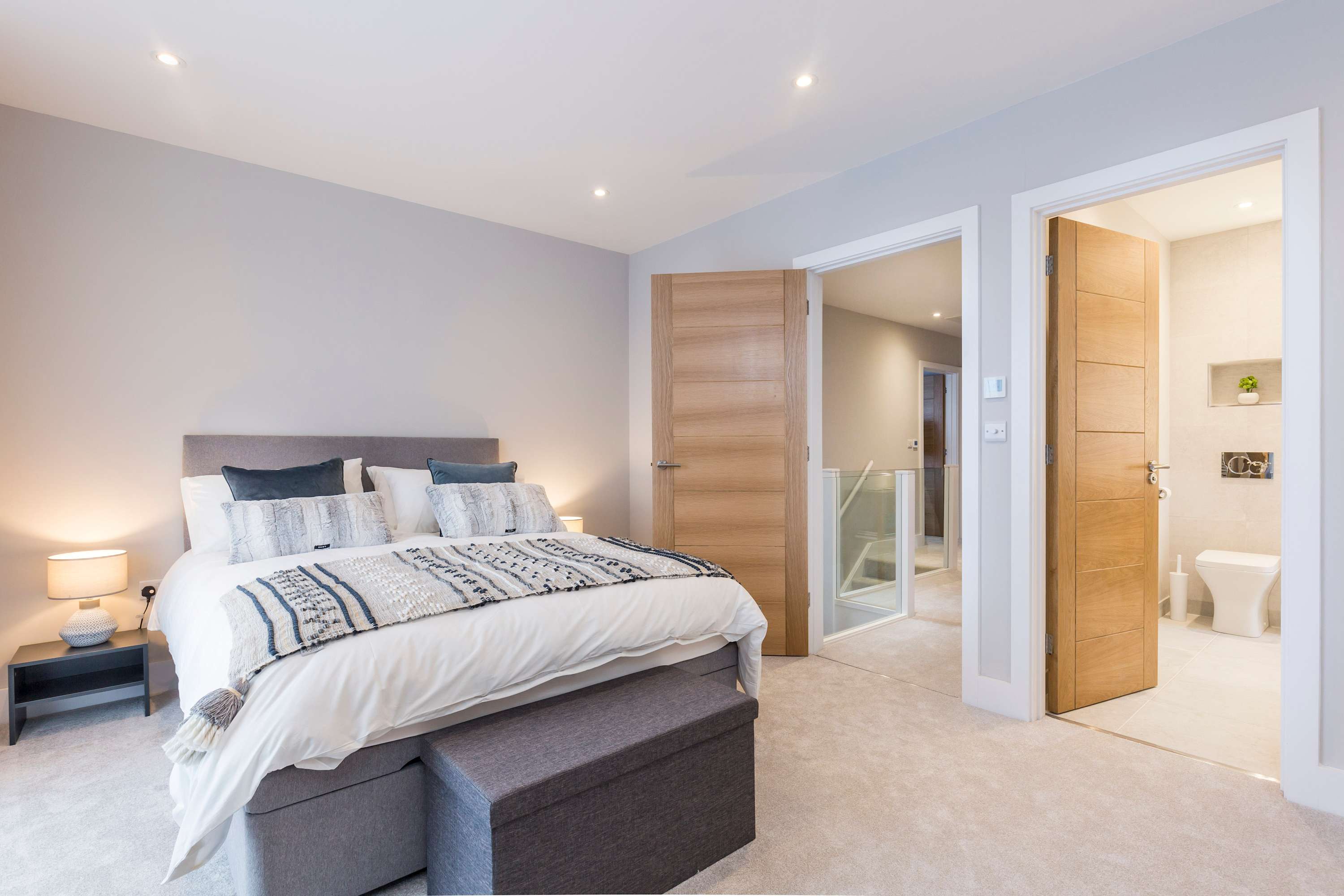 The Master Bedroom exudes luxury plus an en suite