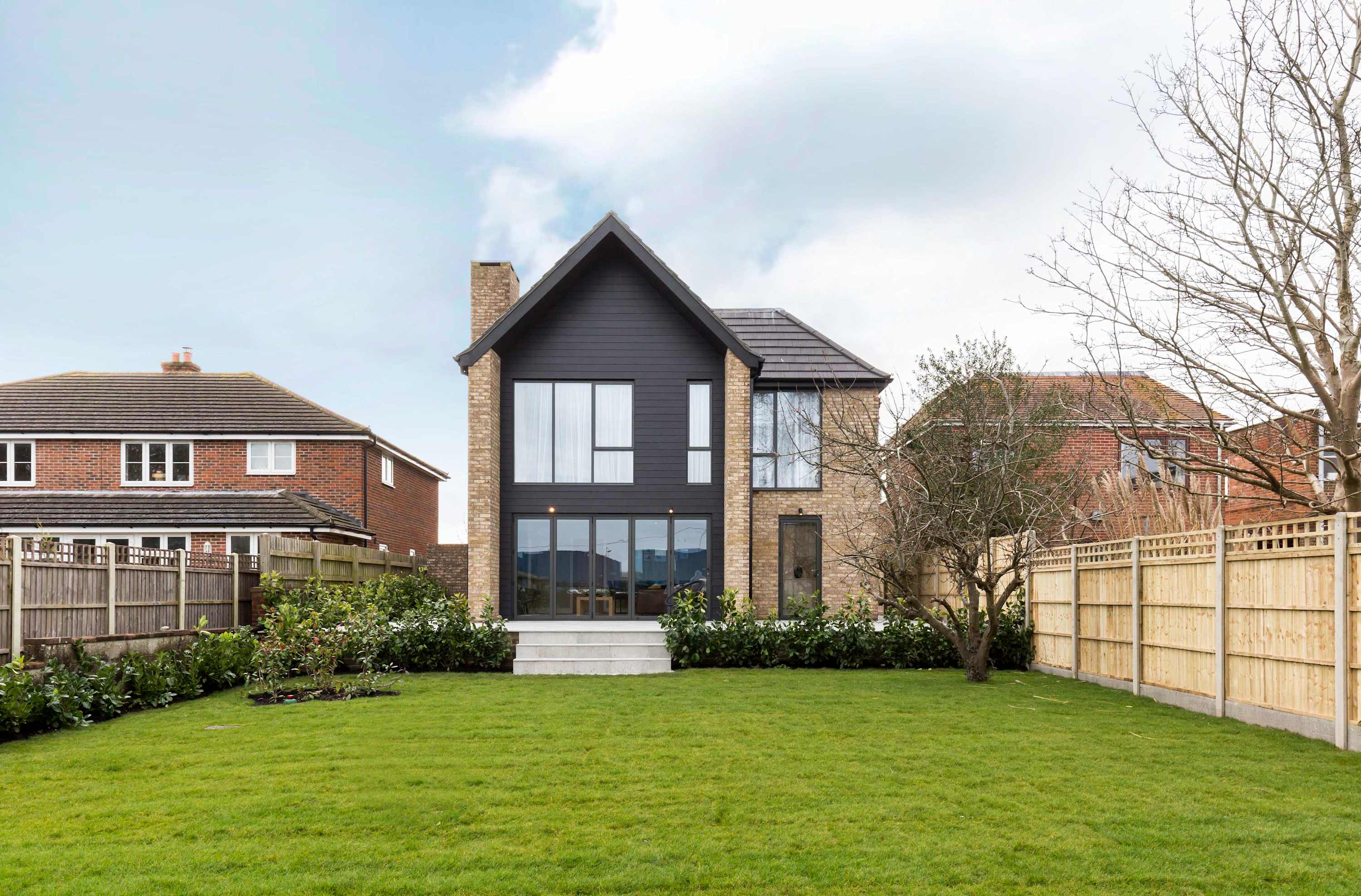 The rear garden is expansive and perfect for kids as its self contained