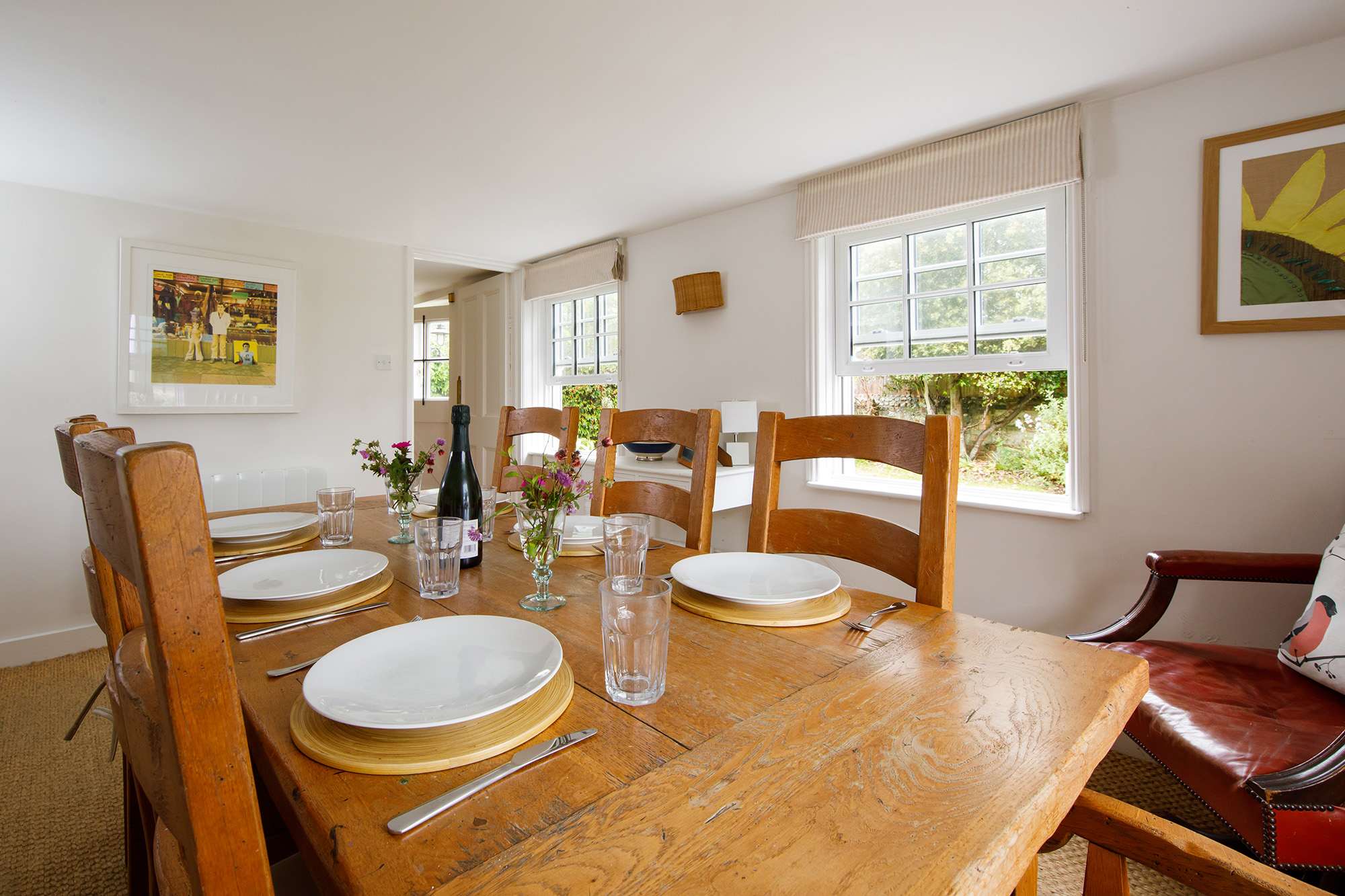 Set the table to enjoy some tasty homemade delicacies