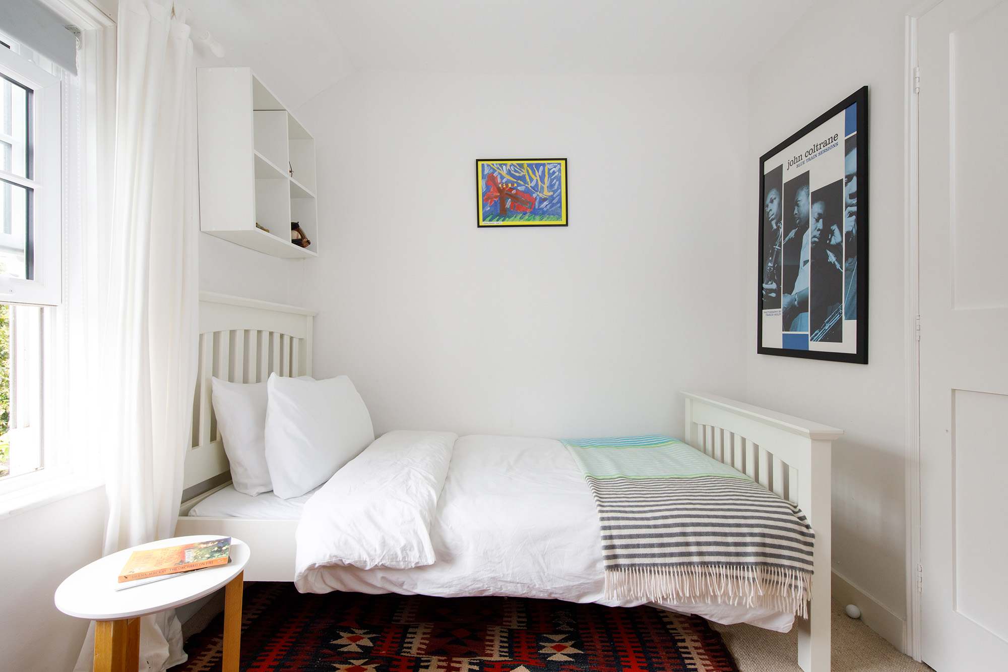 John Coltrane and his saxophone watch over your dreams