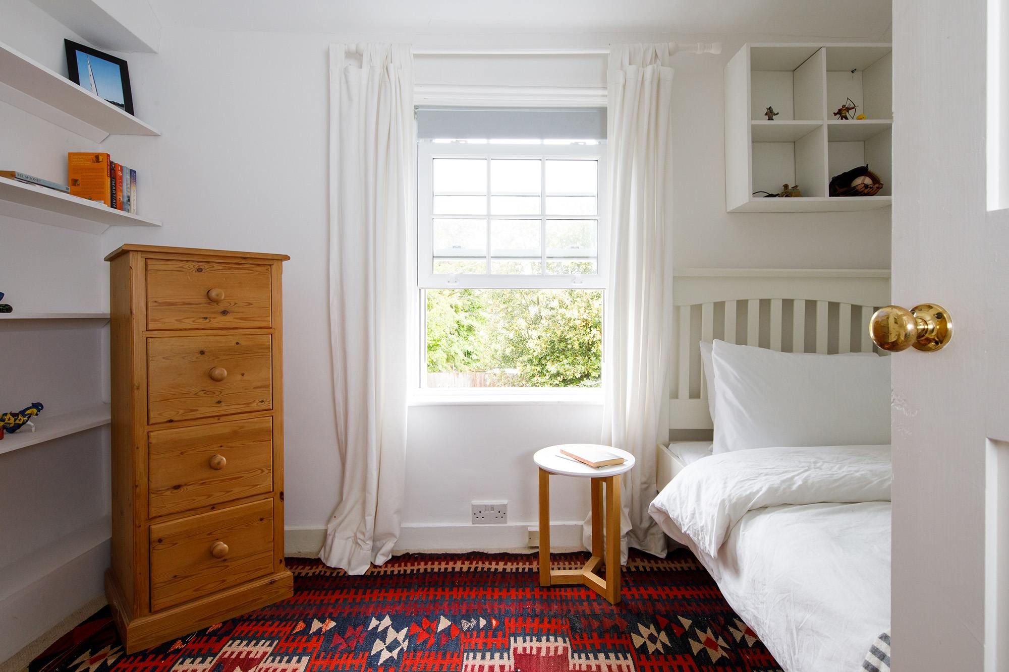Beautifully decorated bedroom