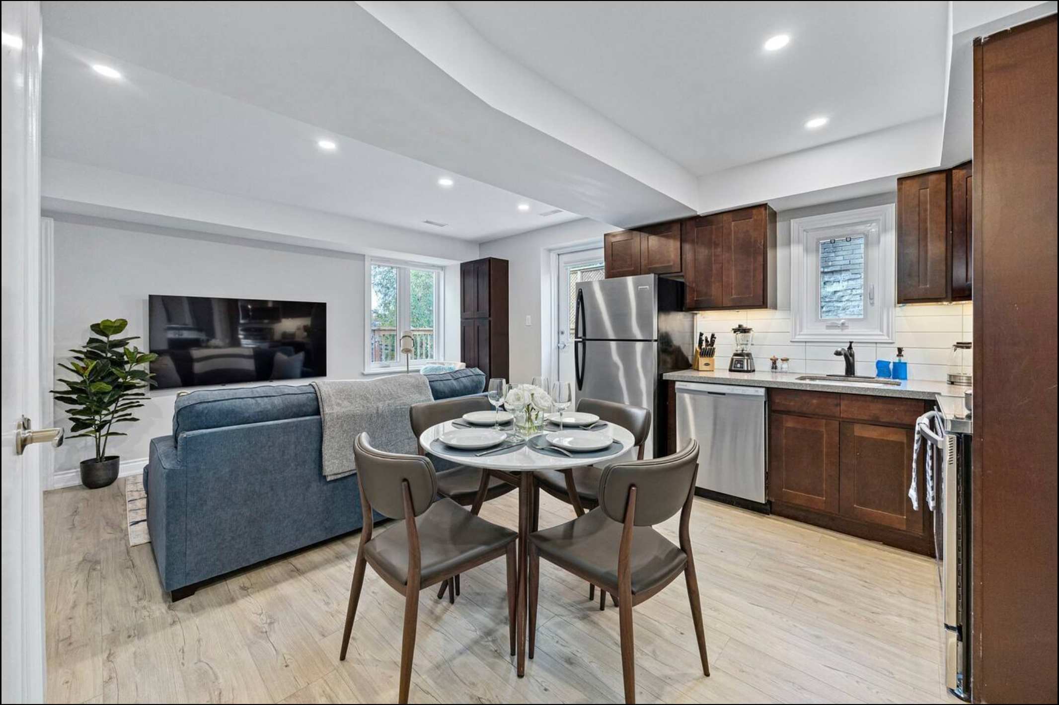 Stylish Modern Family Suite with Patio | Photo 9