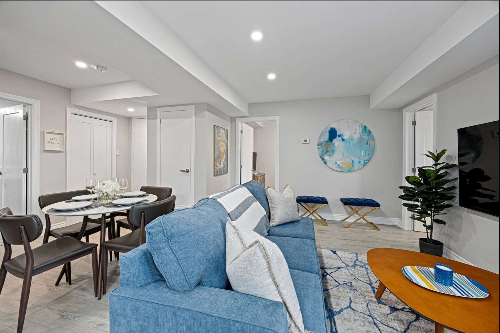 Stylish Modern Family Suite with Patio | Photo 8