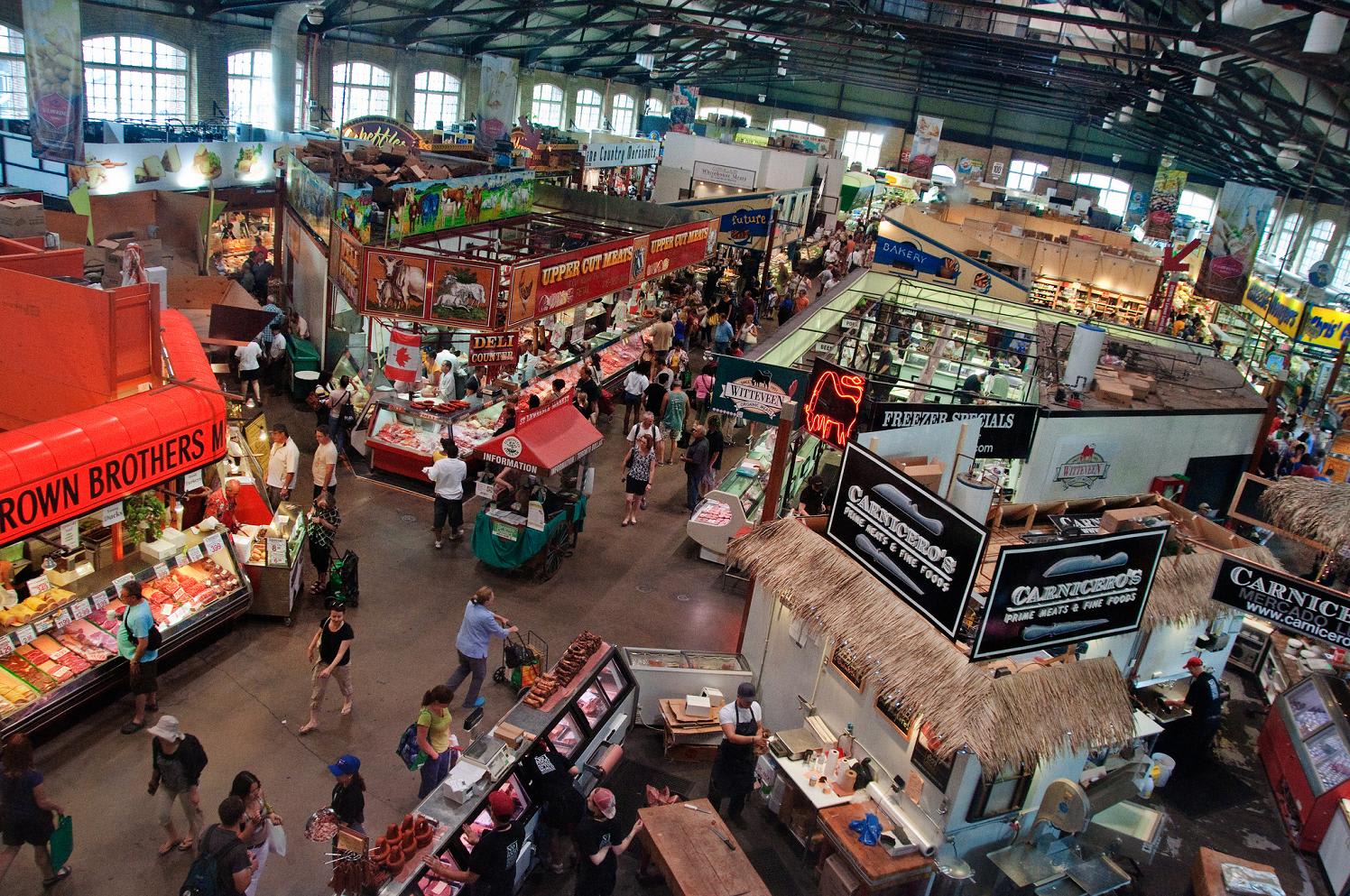 Dont miss a trip to the nearby St Lawrence Market!