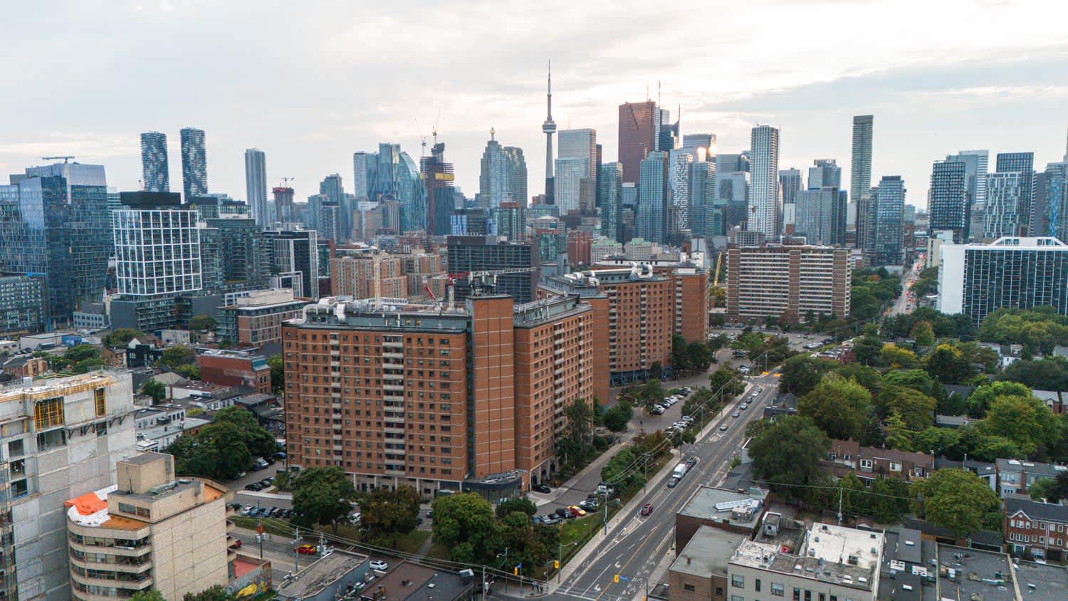 Located on Queen St East near downtown and Moss park