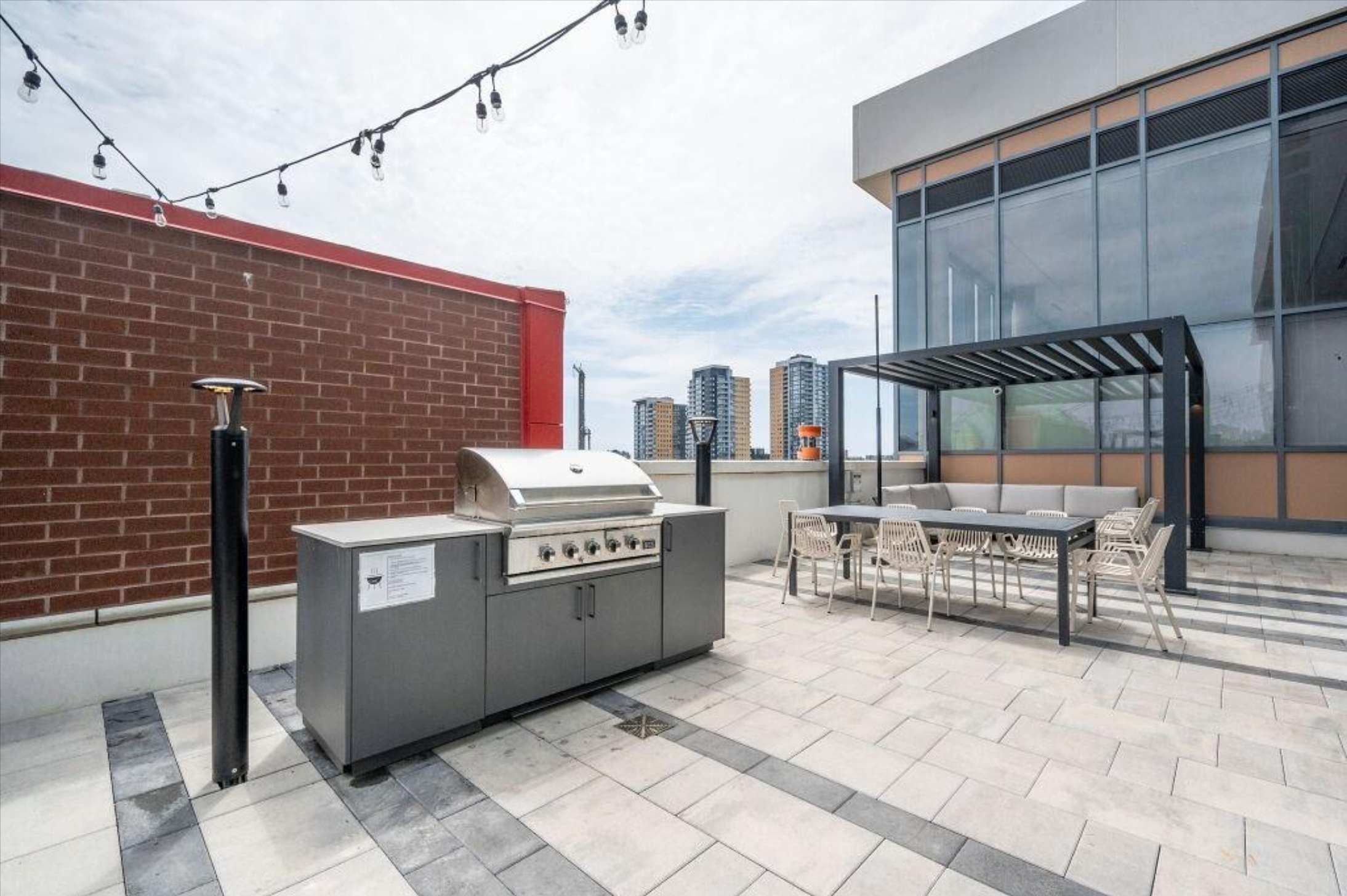 Building Outdoor Patio and BBQ Area for all residents and guests