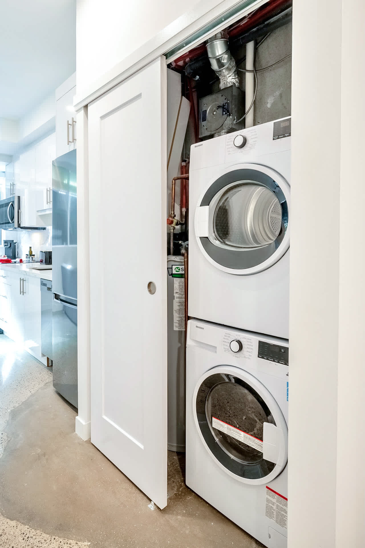 In-suite laundry facilities