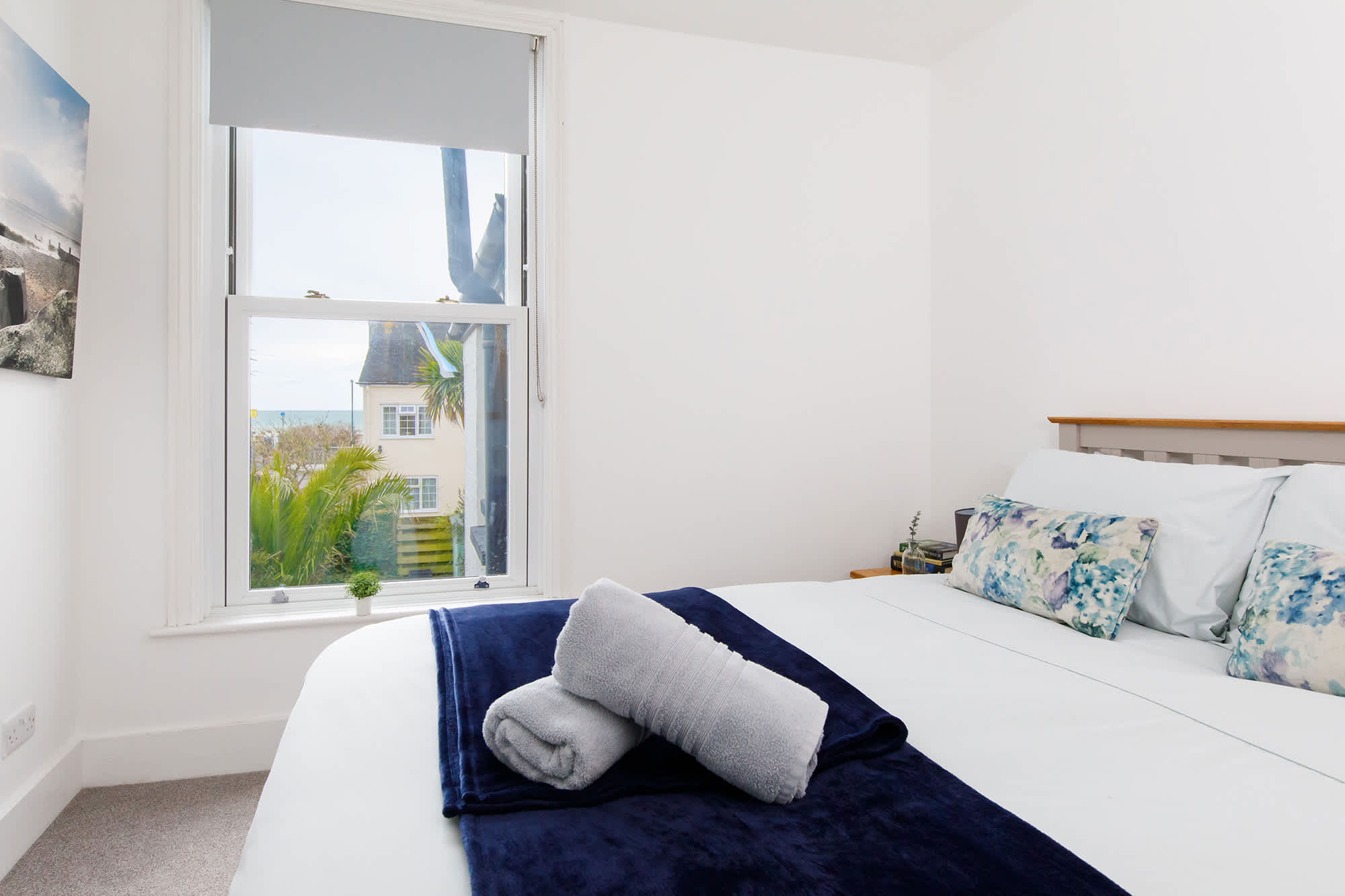 Wake up to a stunning beach view