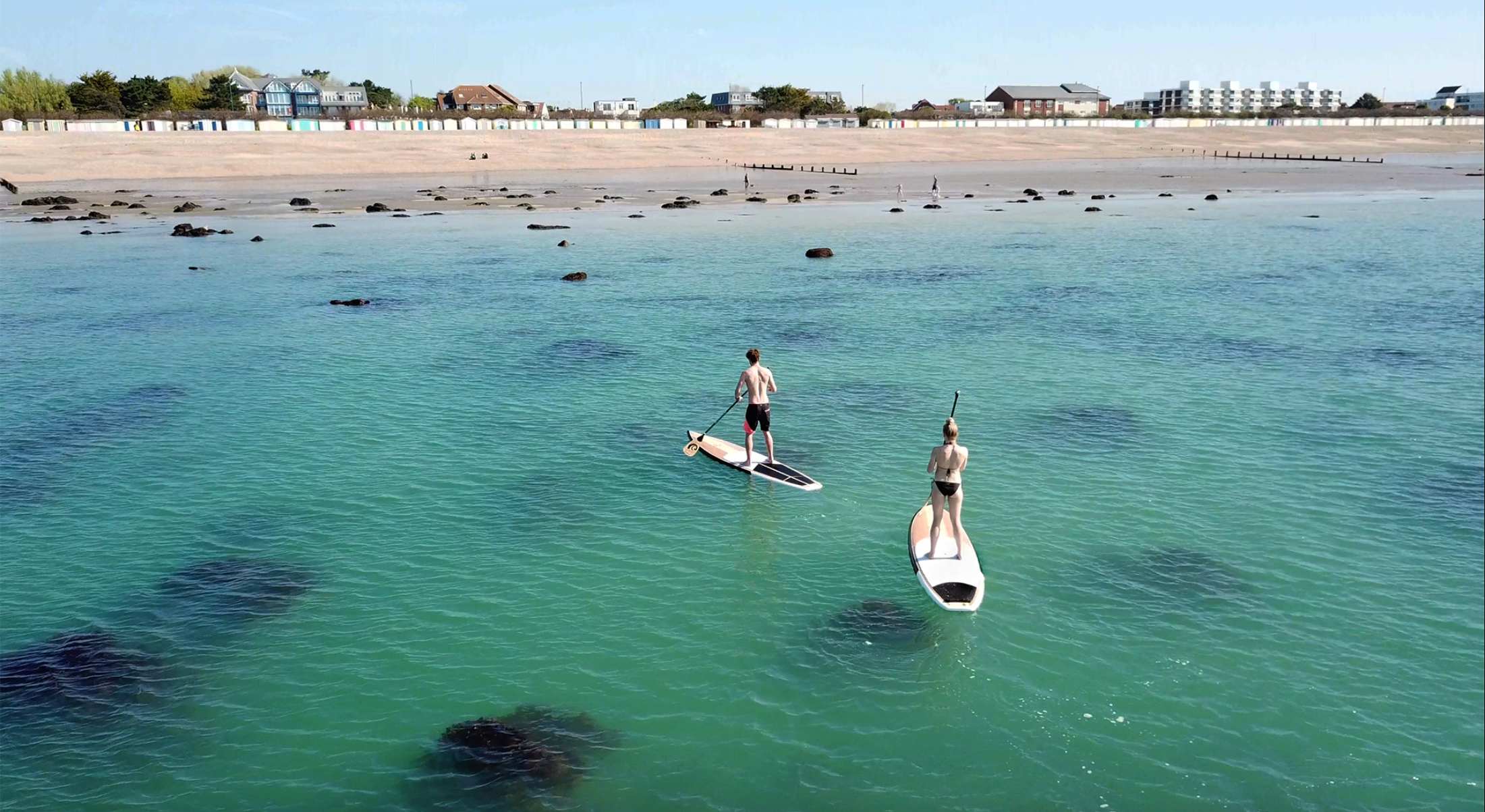 Bring your paddleboards to enjoy the water to its fullest