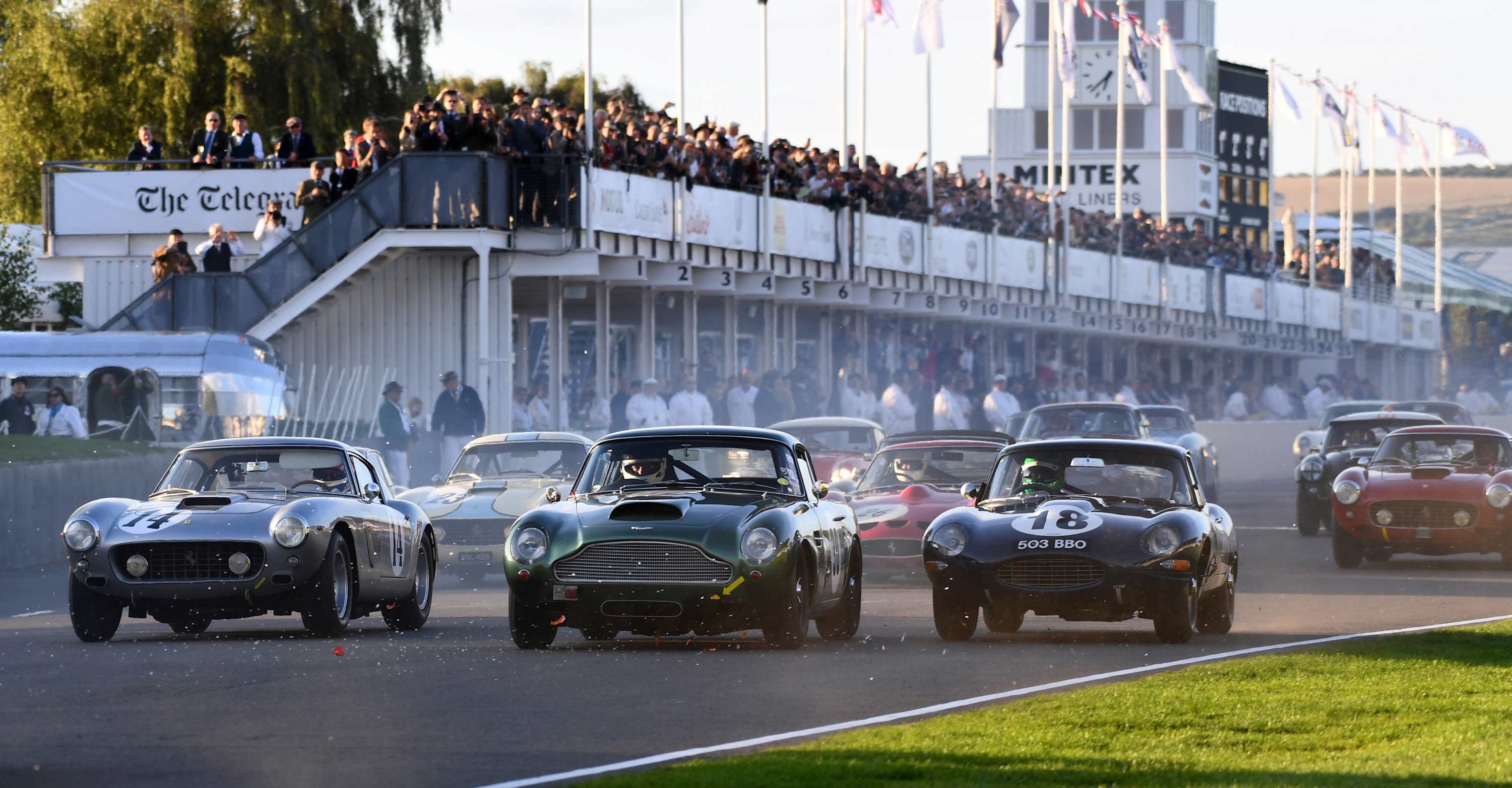 Goodwood with its variety of events is just 25 minutes drive away