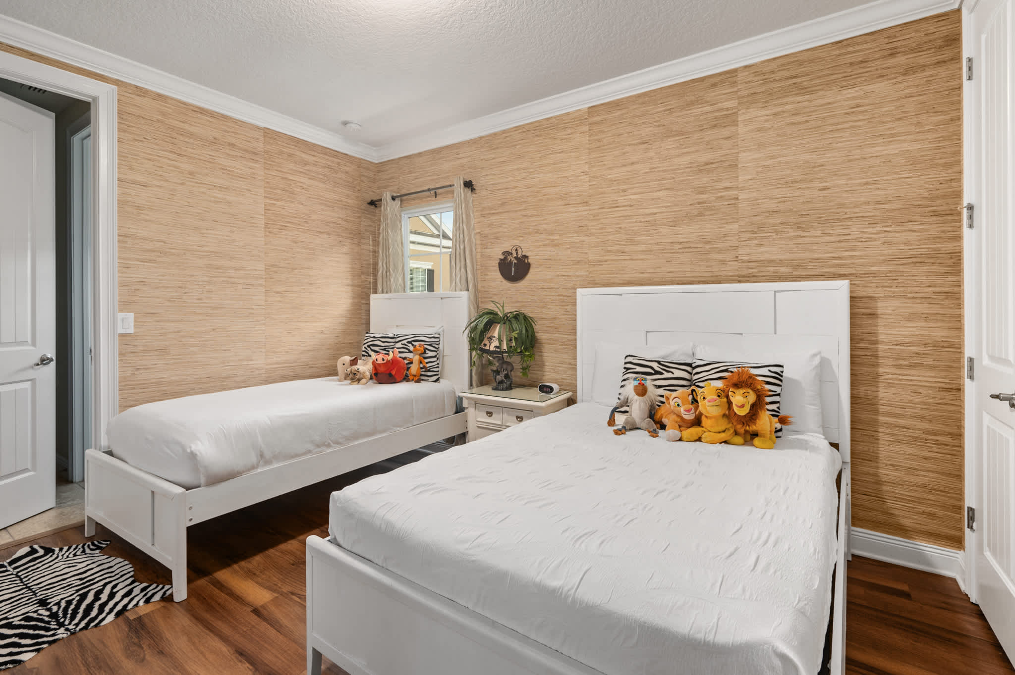 Bedroom 4: Second Floor, 1 Twin and 1 Full Bed, sleeps 2. Bathroom attached (shared with Bedroom 3).