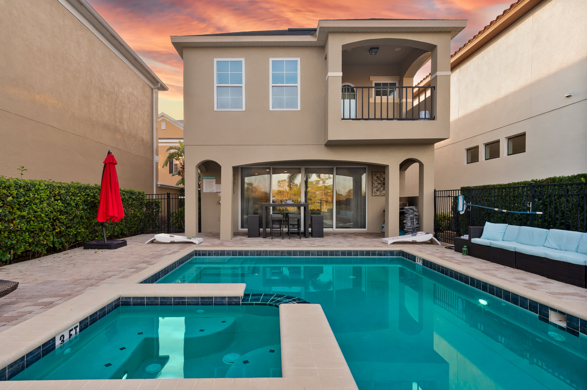 Golf Course View, Heated Pool, Arcade & Theater!