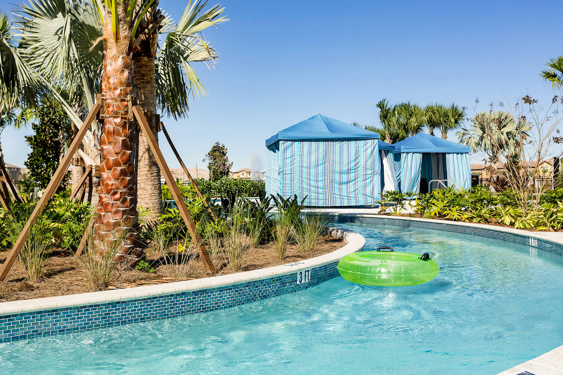 Lazy River at the Resort Clubhouse