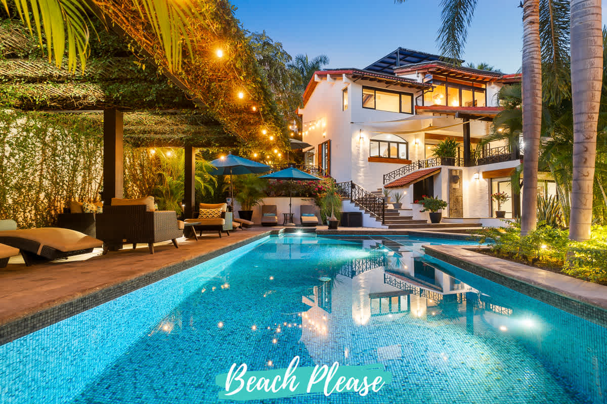 Luxury 6BR in Bucerias Golden Zone: Villa Moderna — Bucerías, Nayarit — vacation rental