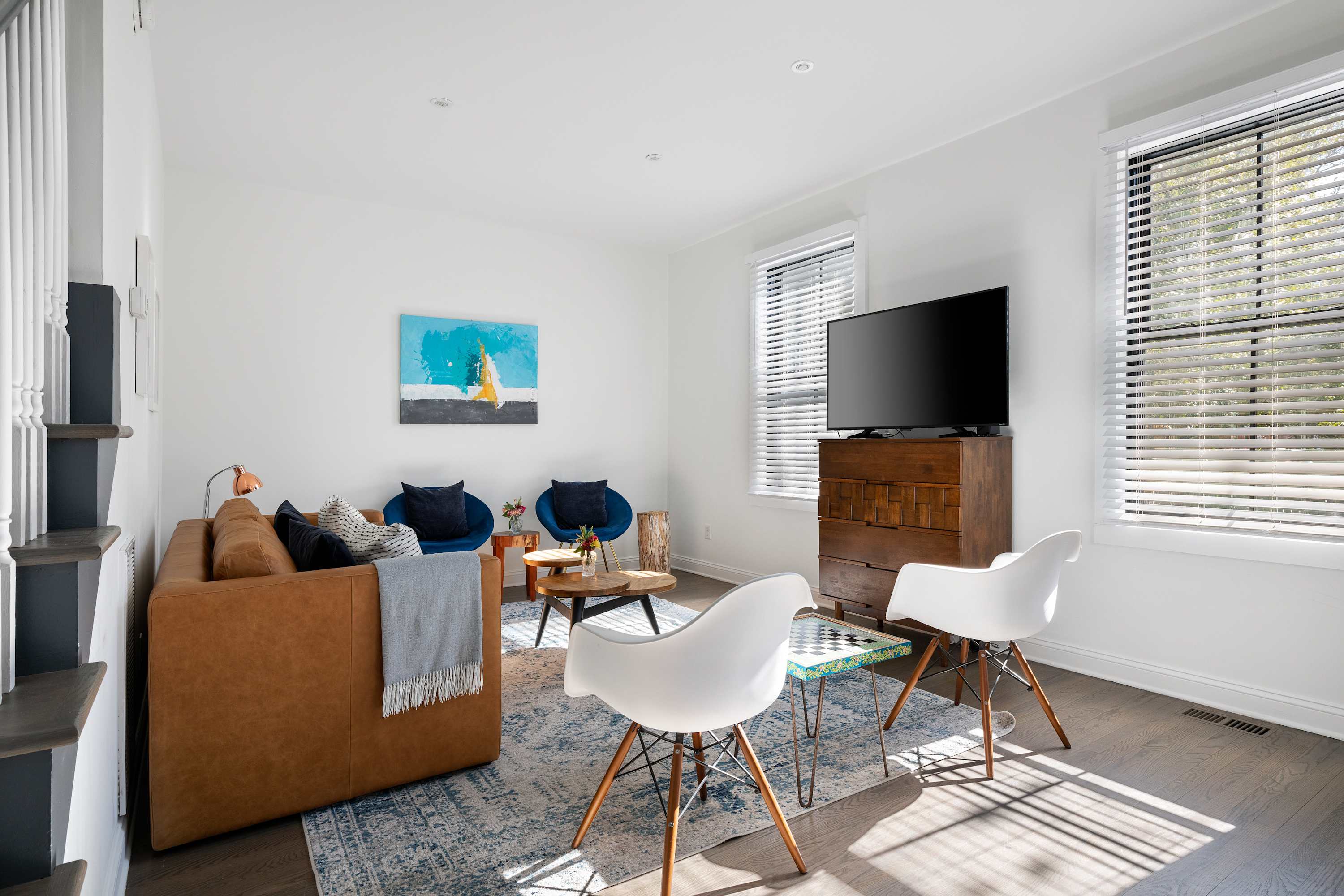 Spacious living room #2 with seating for your group!