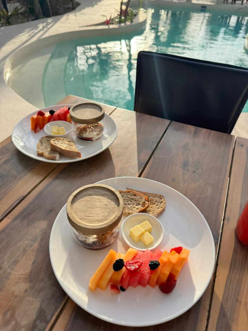 Continental breakfast included