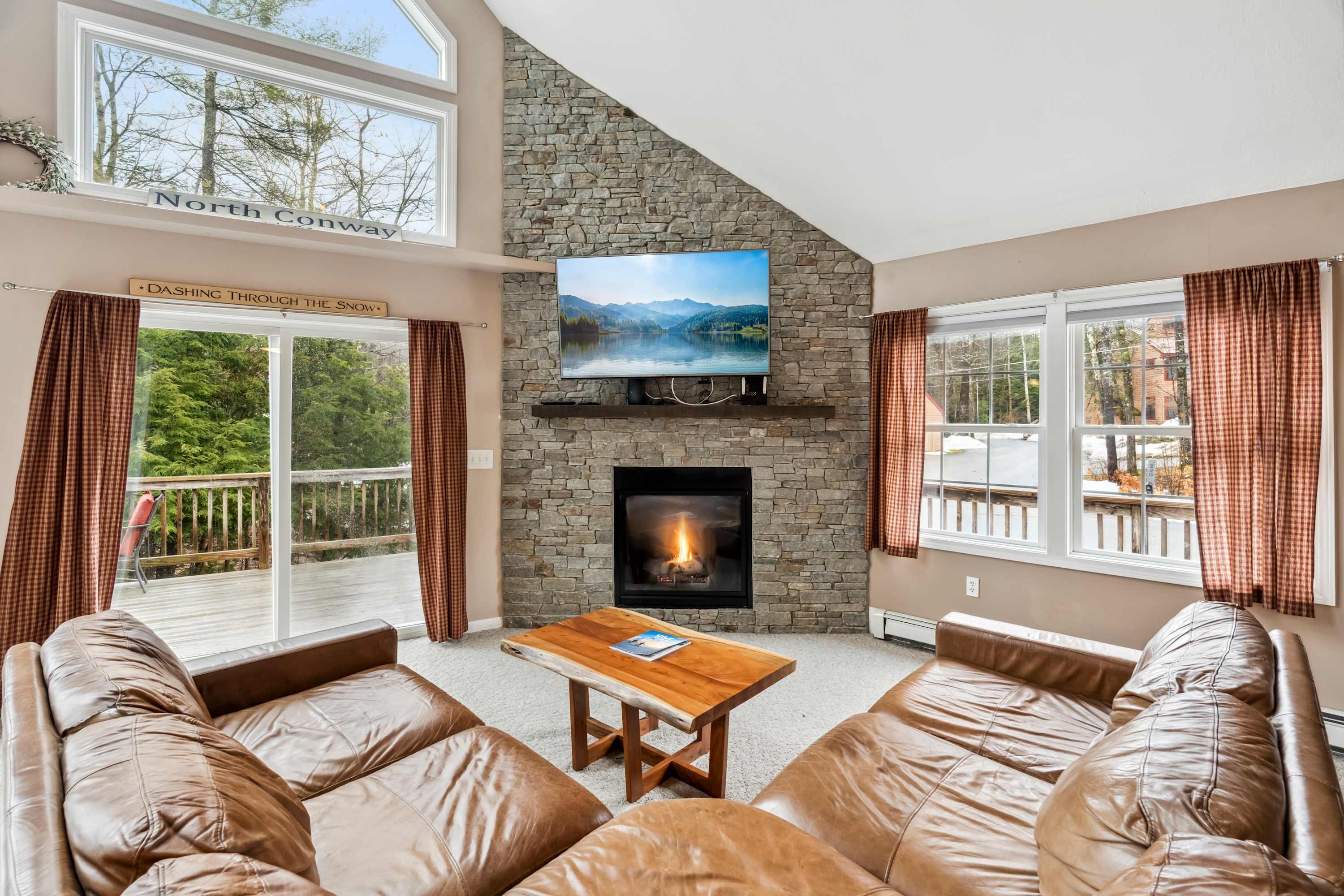 The Ash Lodge | Fireplace | Game Room | Firepit - North Conway, NH