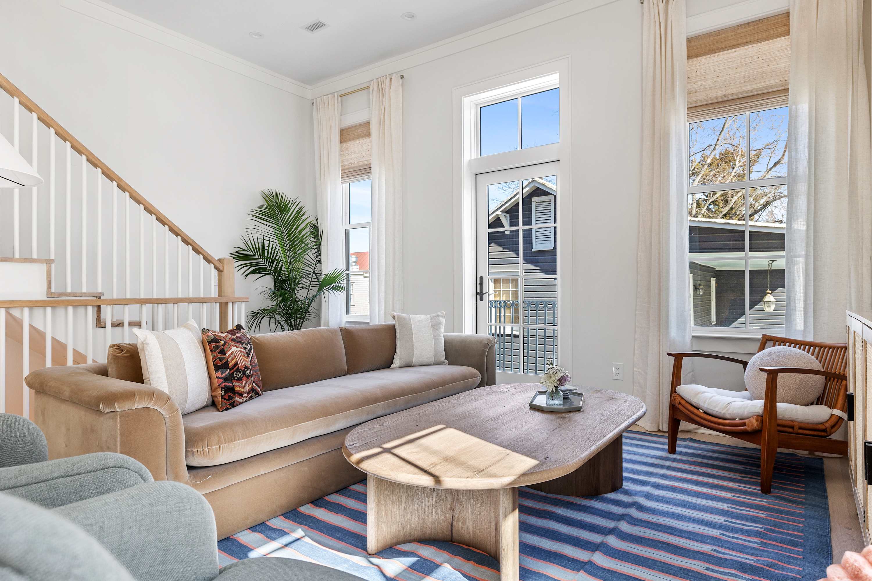 Spacious living room with seating for your entire group!