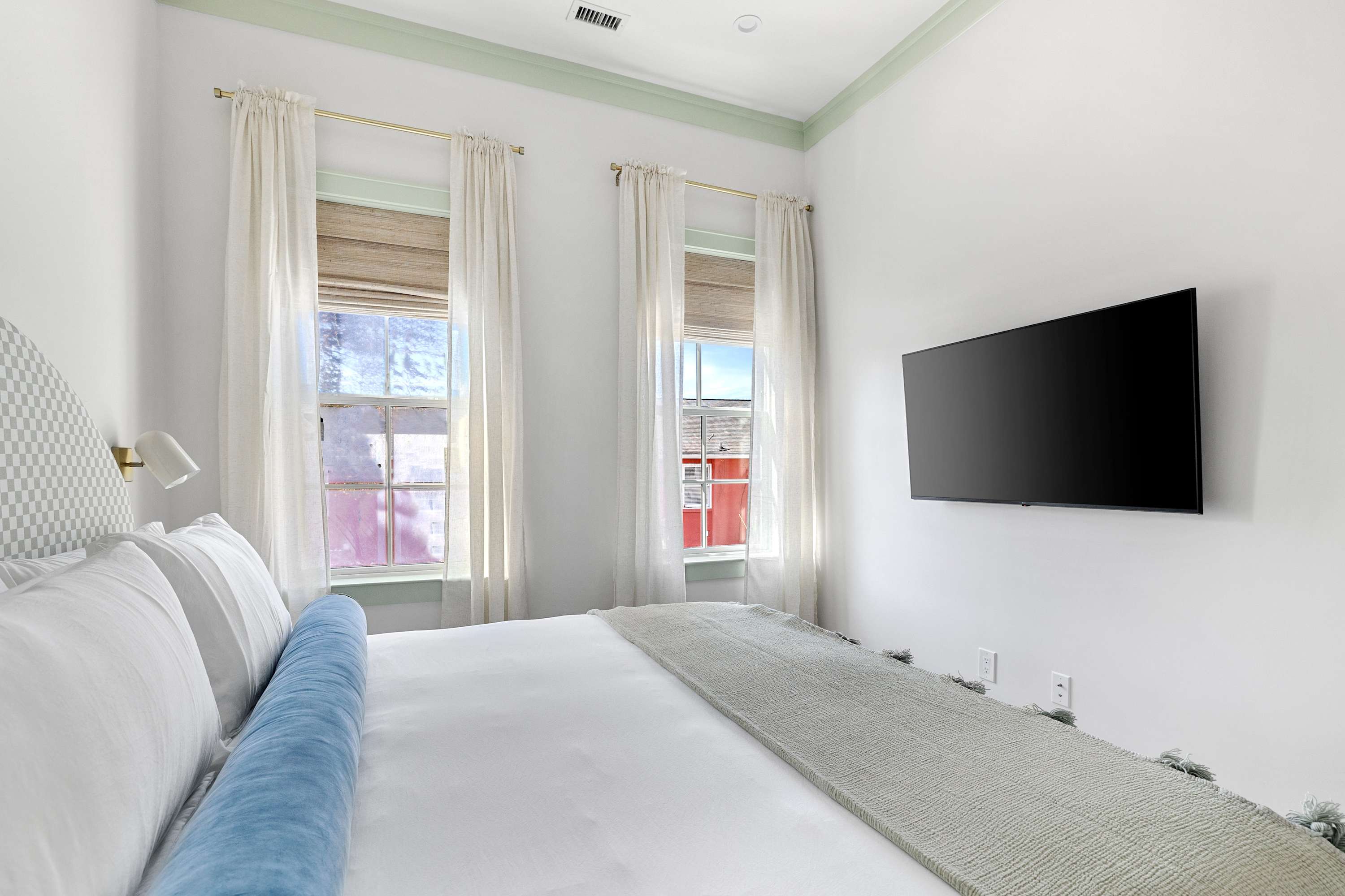 Bedroom #3: King Bed + TV