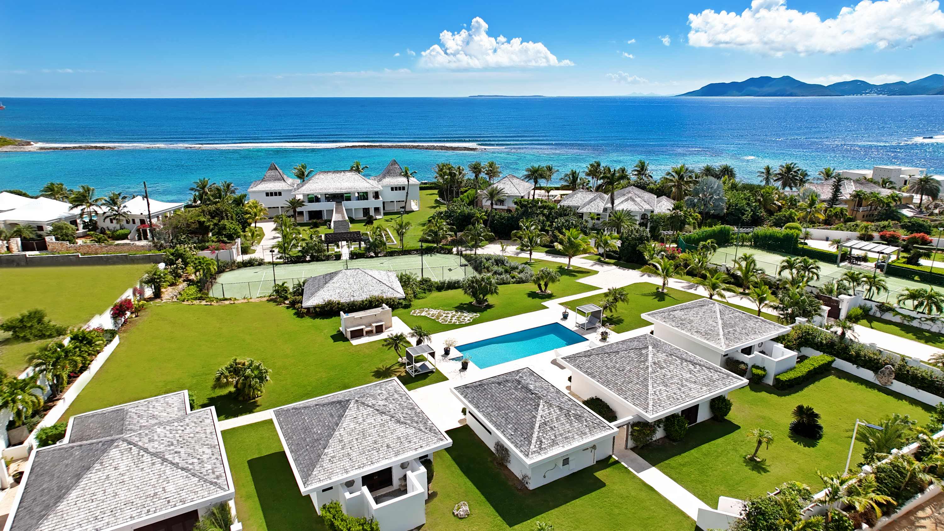 Bleu Ciel (11 bedrooms) - Oceanfront, Little Harbour, Anguilla