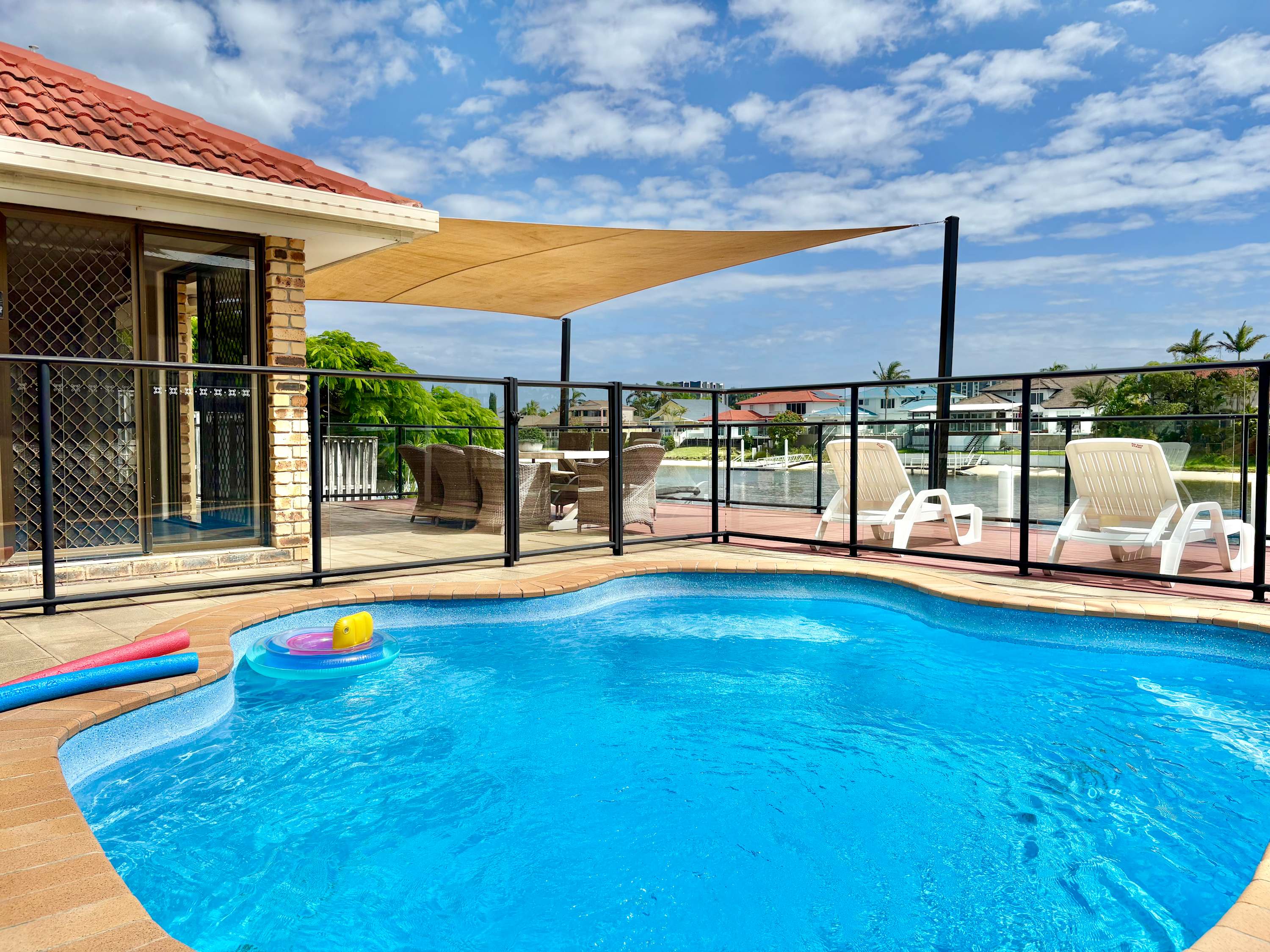 Waterfront Family House with Pool, BBQ — Mermaid Waters, Queensland — vacation rental
