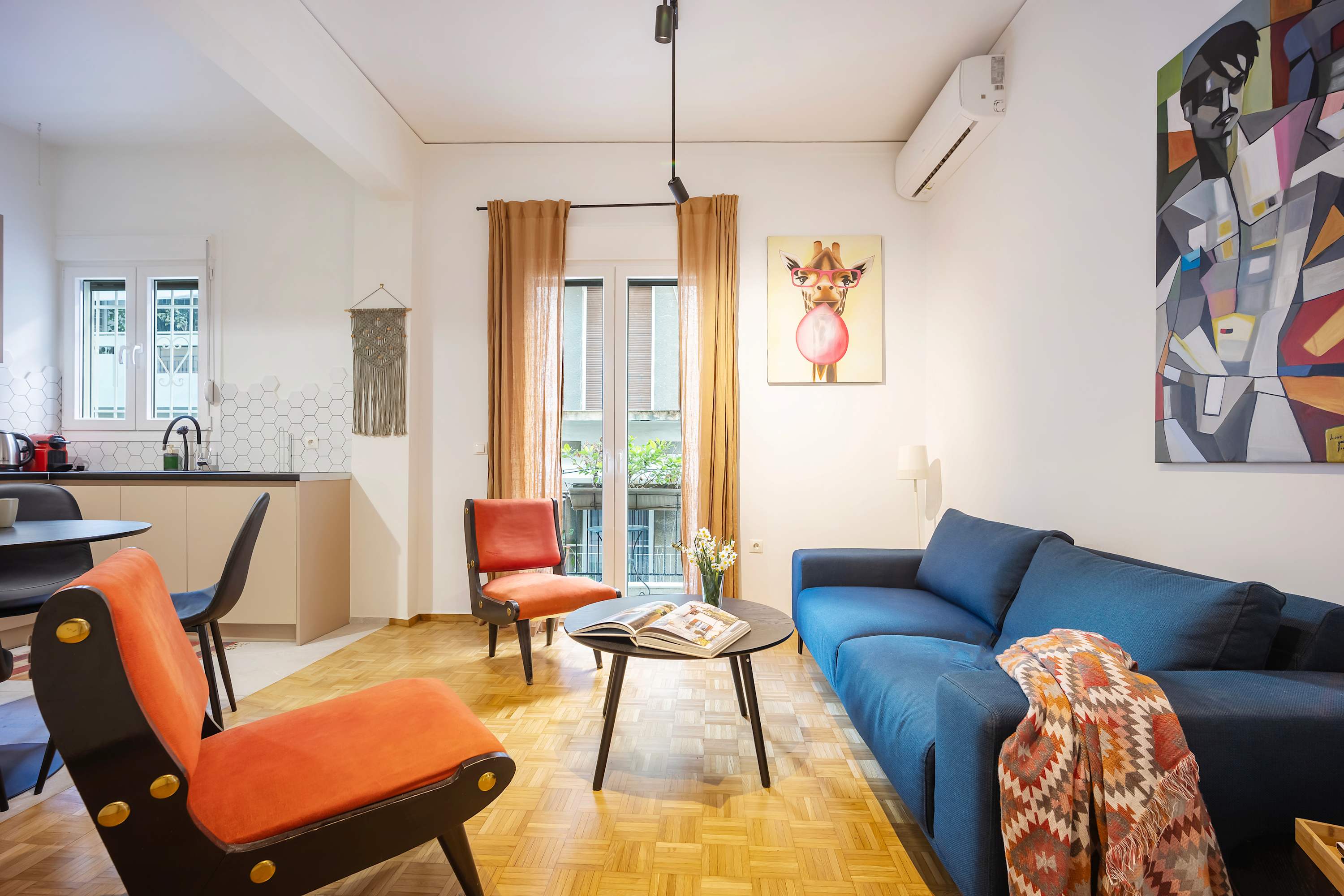Stylish Apartment in Thissio | Dedicated Workspace — Athens, Athens — vacation rental