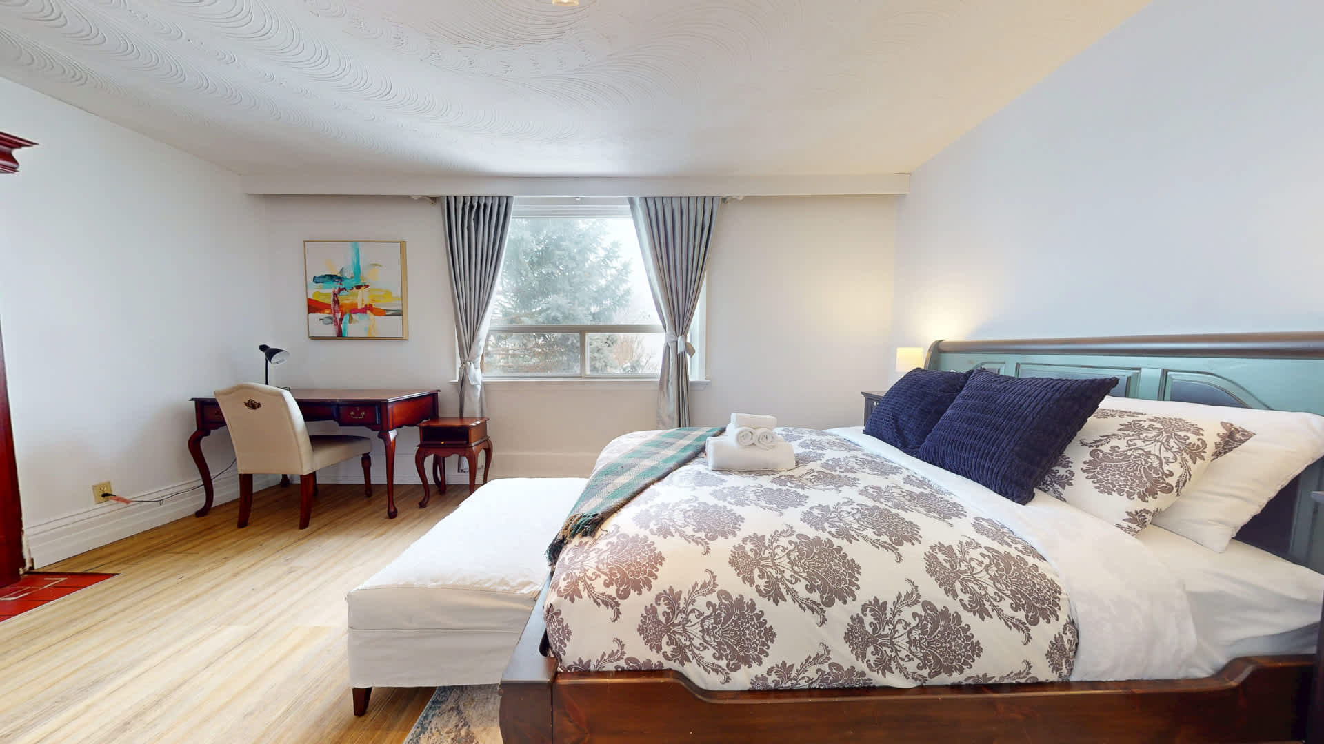 Spacious King Bedroom Suite with Fresh Linens