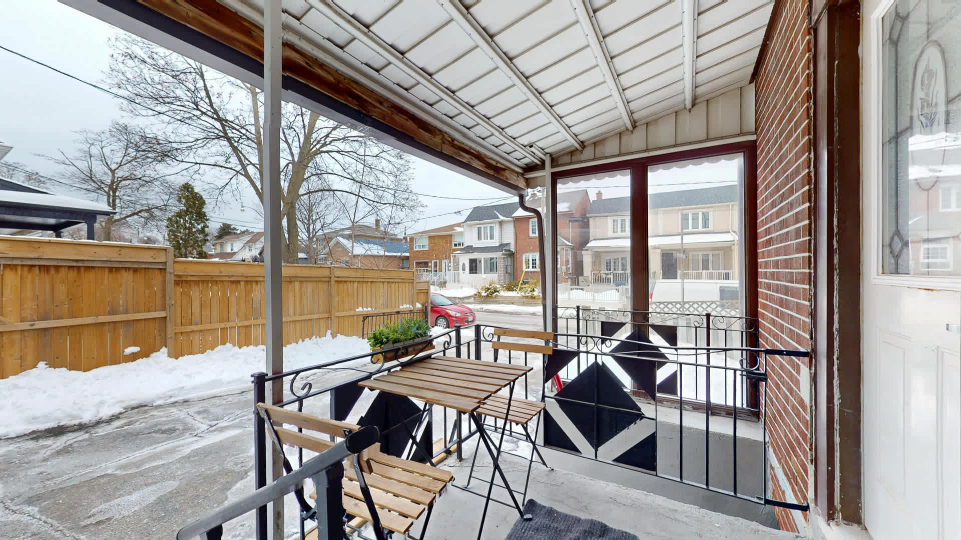 Outdoor Patio with Dining Area