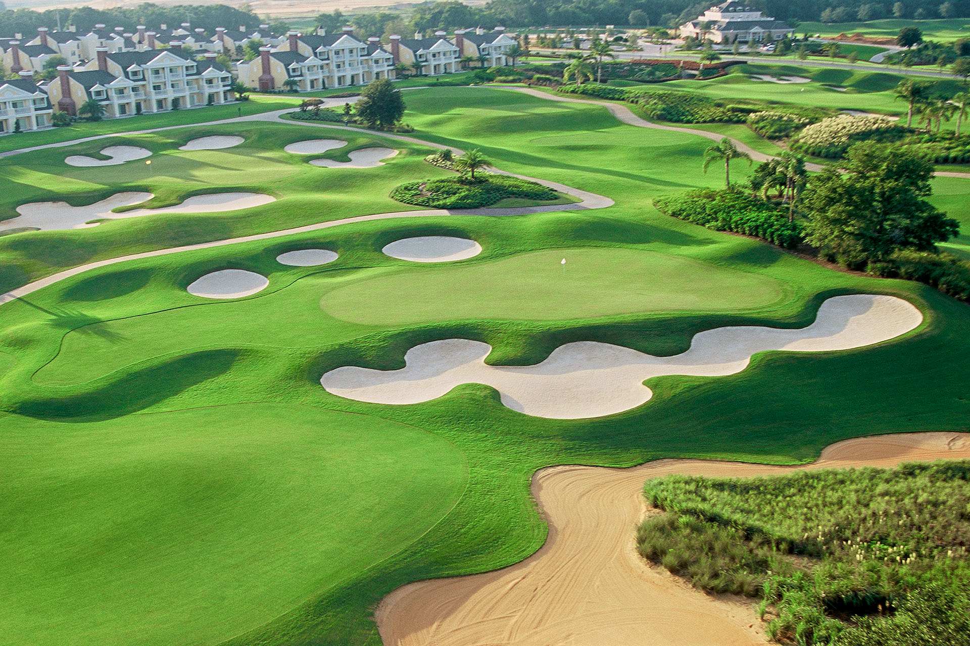Wide, rolling fairways and large green complexes designed by Watson (All booking arrangements and related costs are the responsibility of the guest)
