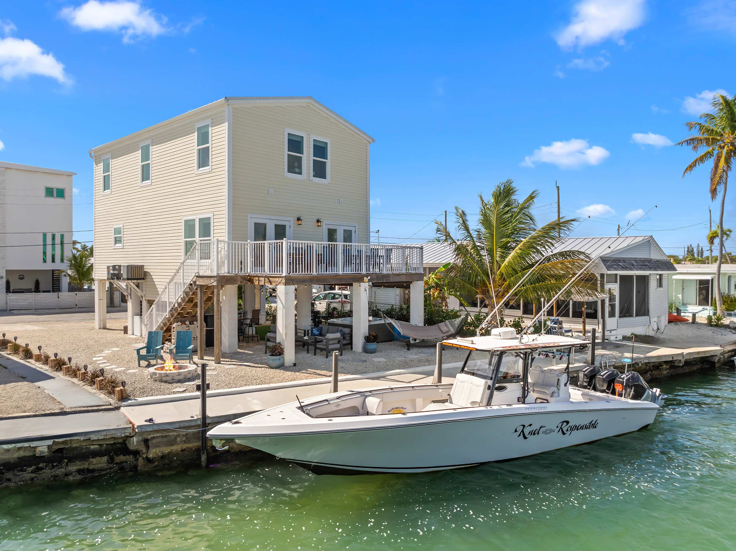 Mermaid Manor ~ Waterfront Haven w/ Hot Tub & Dock