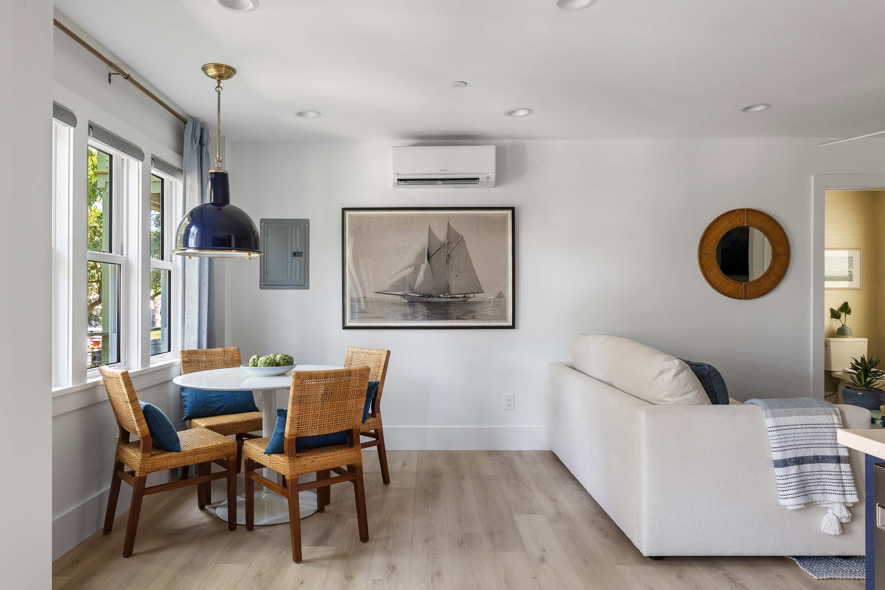 Dining seating for 4 guests!