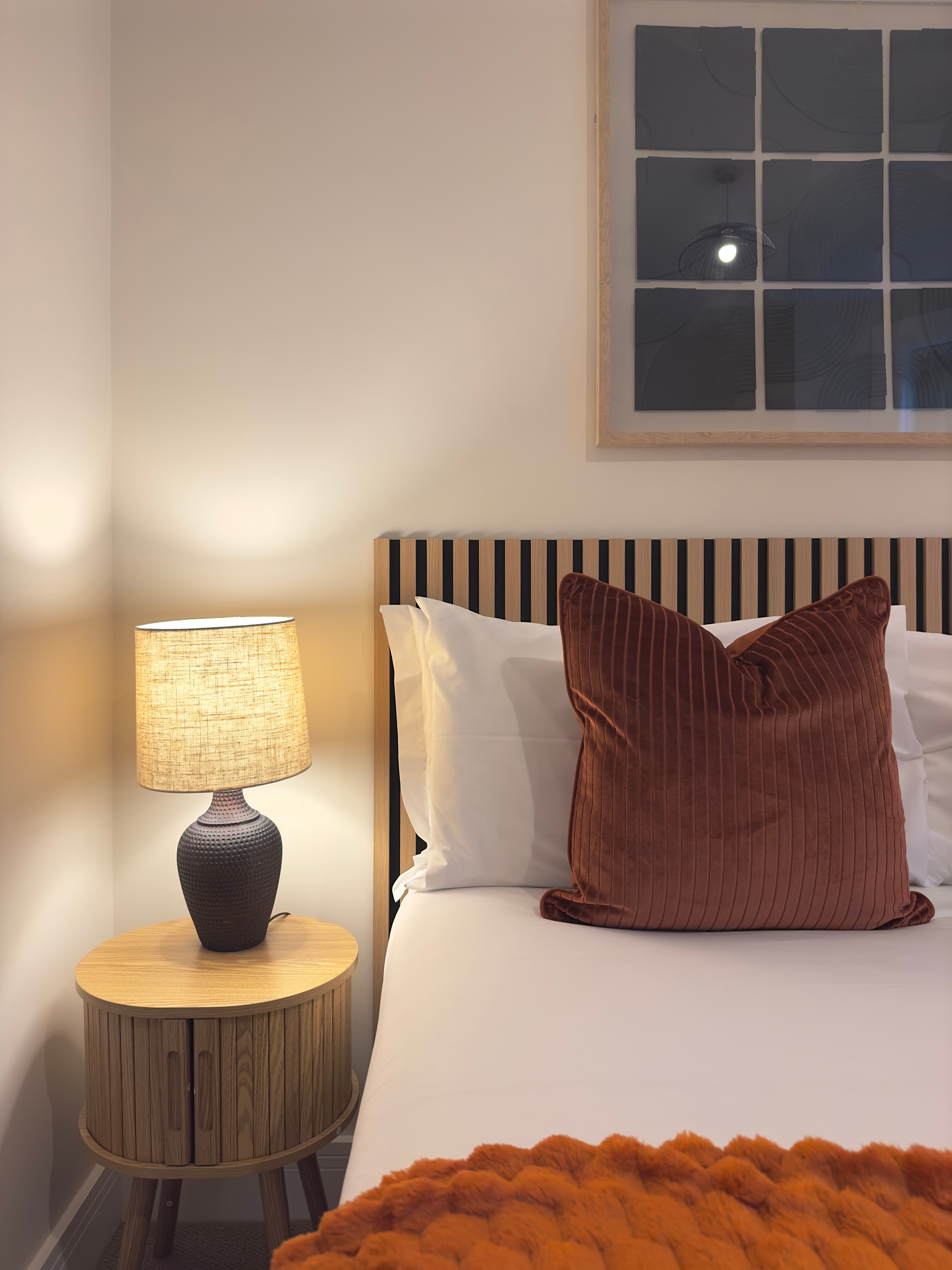 Bright Double Room by the Shore