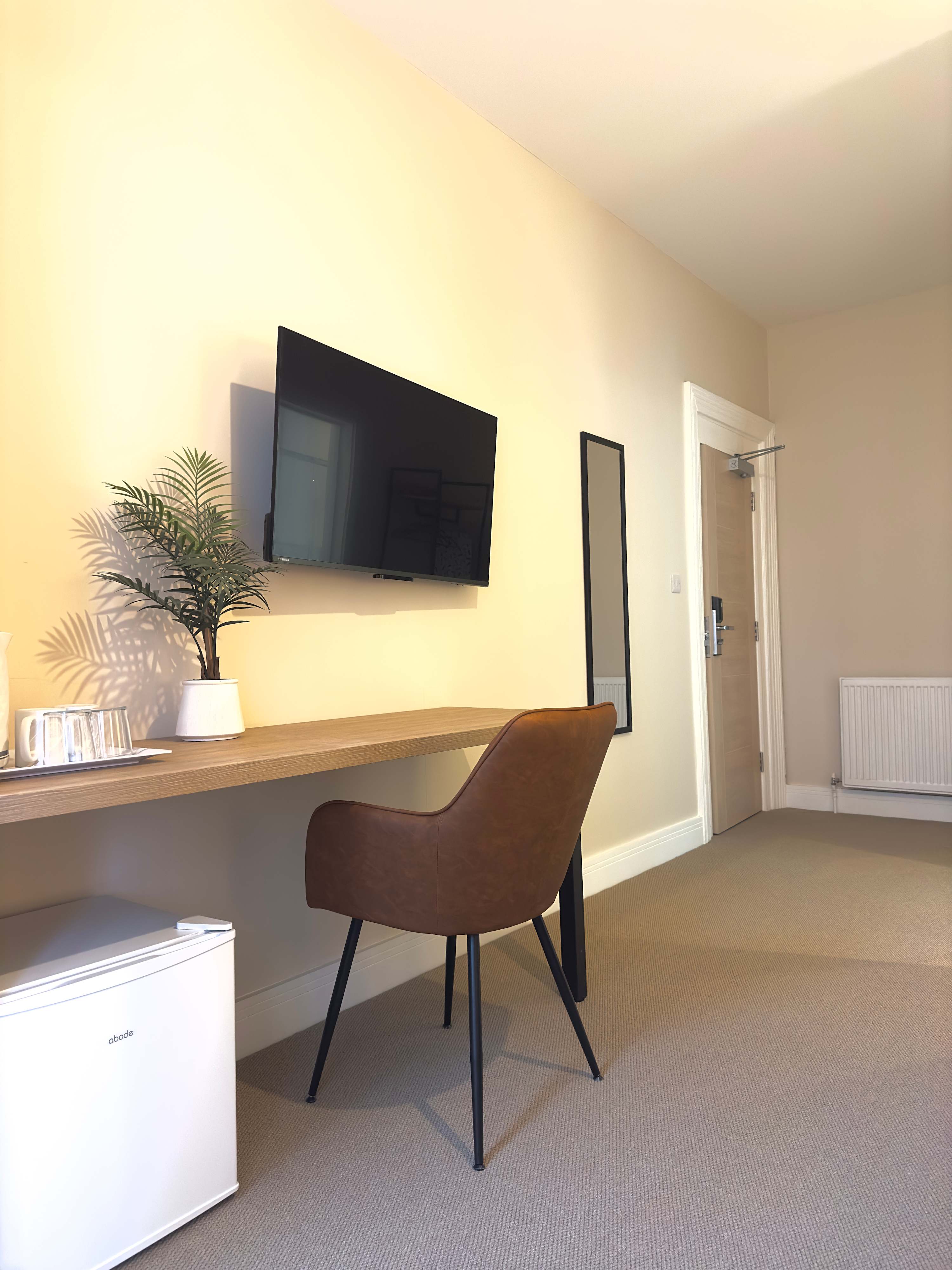 Bright Double Room by the Shore