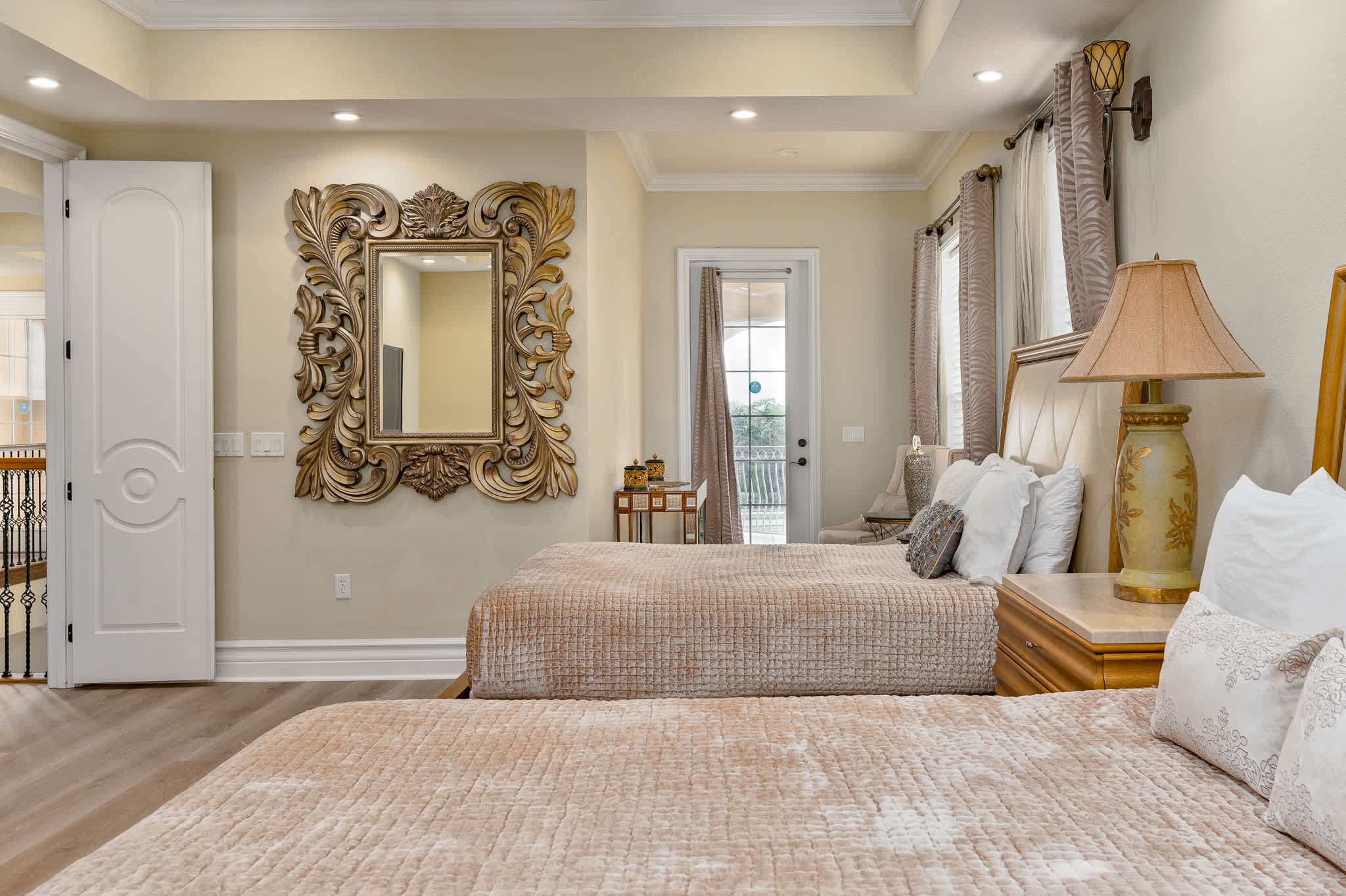 Spacious retreat w/ pool & hot tub