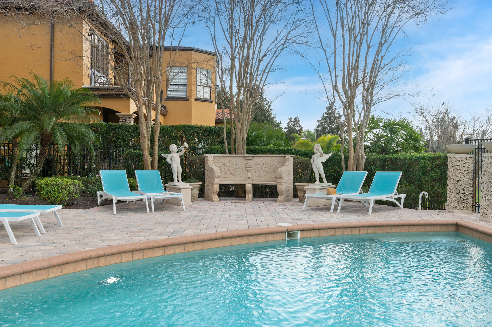 Spacious retreat w/ pool & hot tub