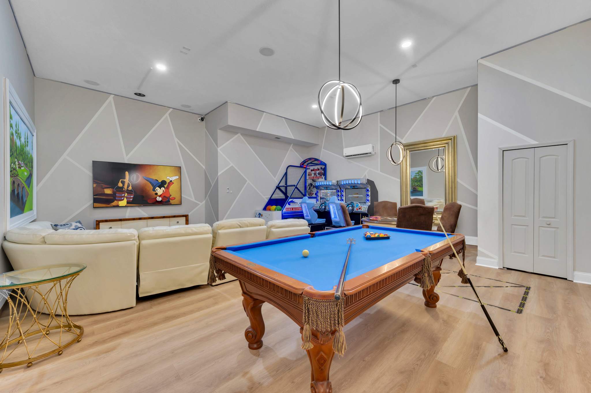 Rain or shine, the fun never stops in our fully equipped game room. Challenge your friends and family to a tournament!