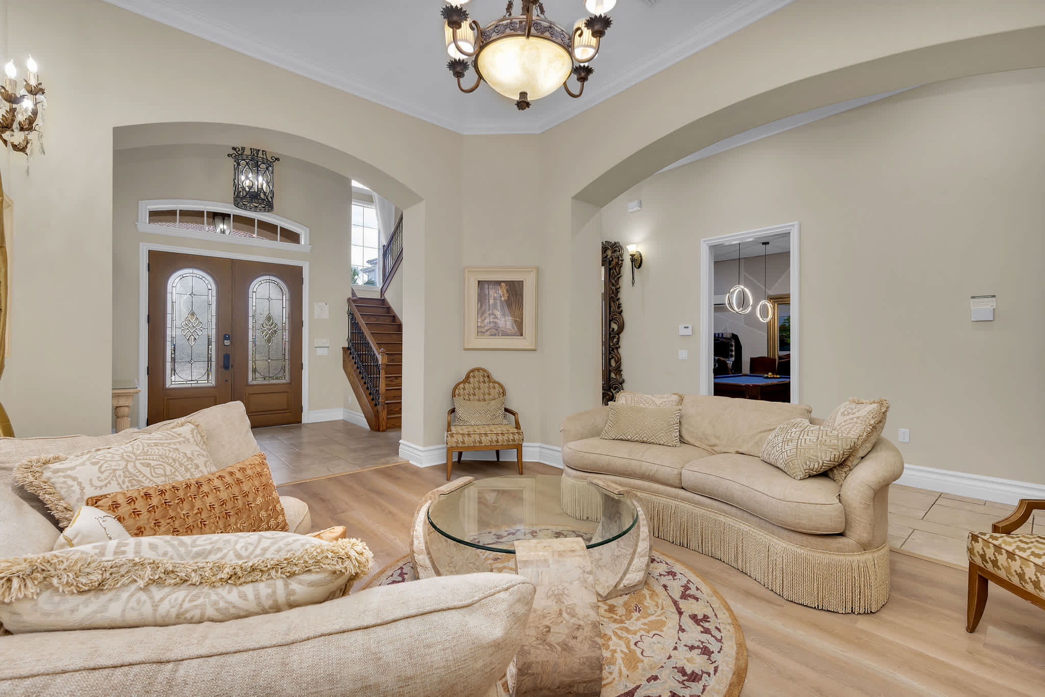 Spacious retreat w/ pool & hot tub