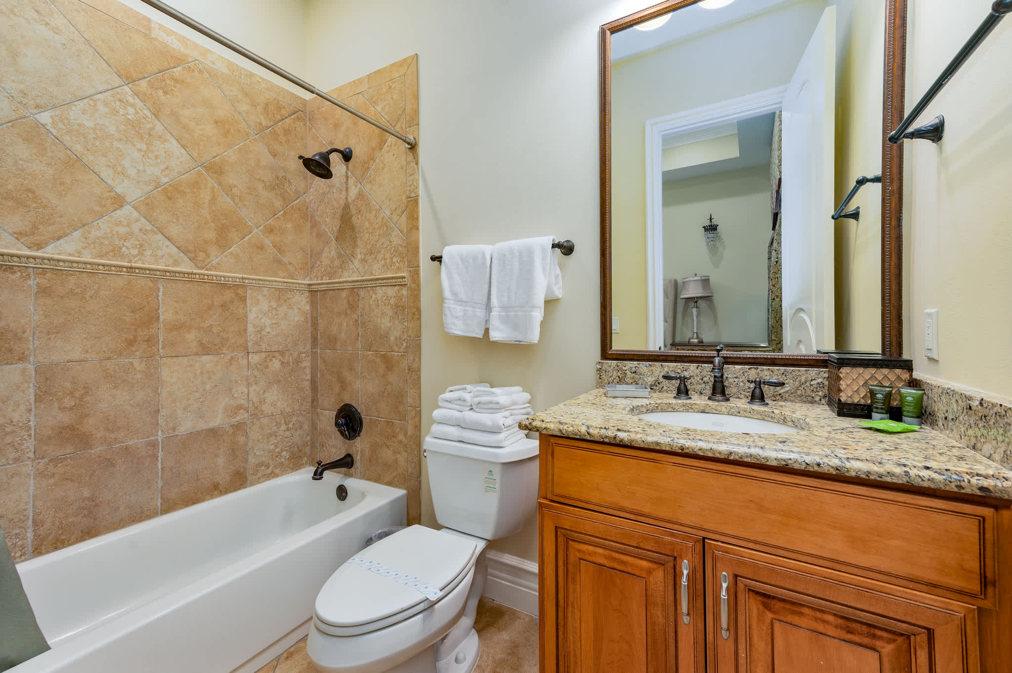 Downstairs master full bathroom
