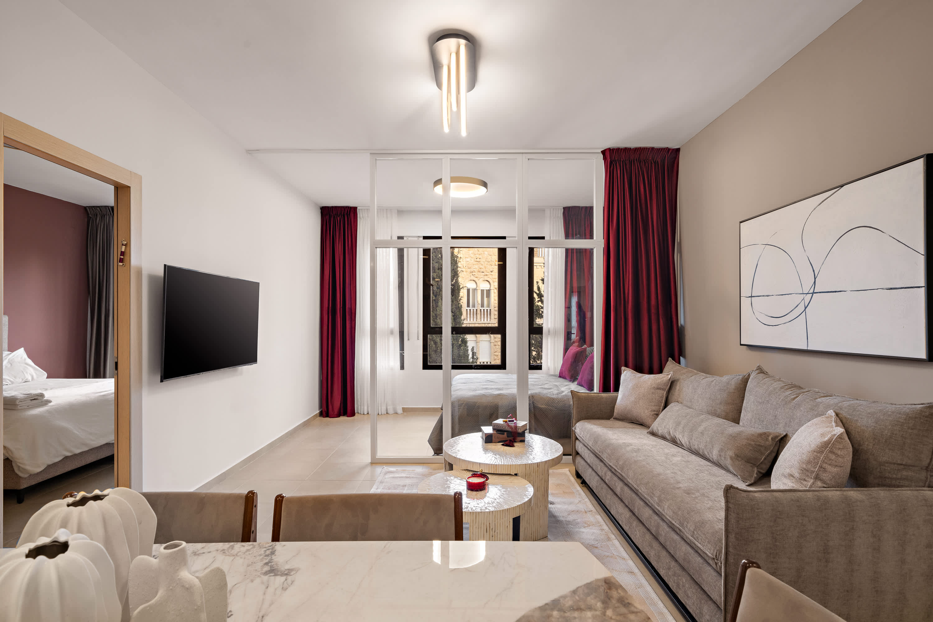 Luxurious 3 Bedroom on King David Street, Unit KD2 – Parking, Near Mamilla – vacation rental in Jerusalem