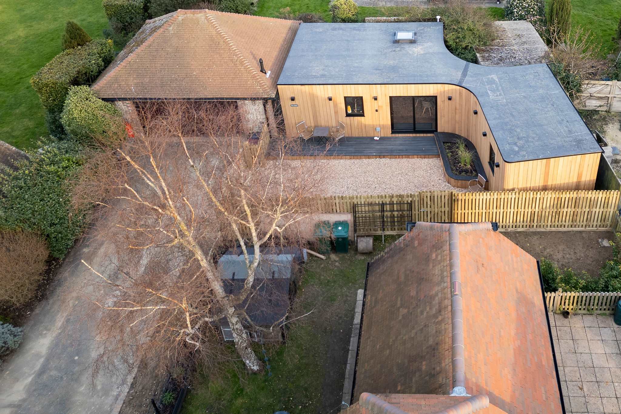 Enjoy the peaceful countryside surroundings from your own private decking!