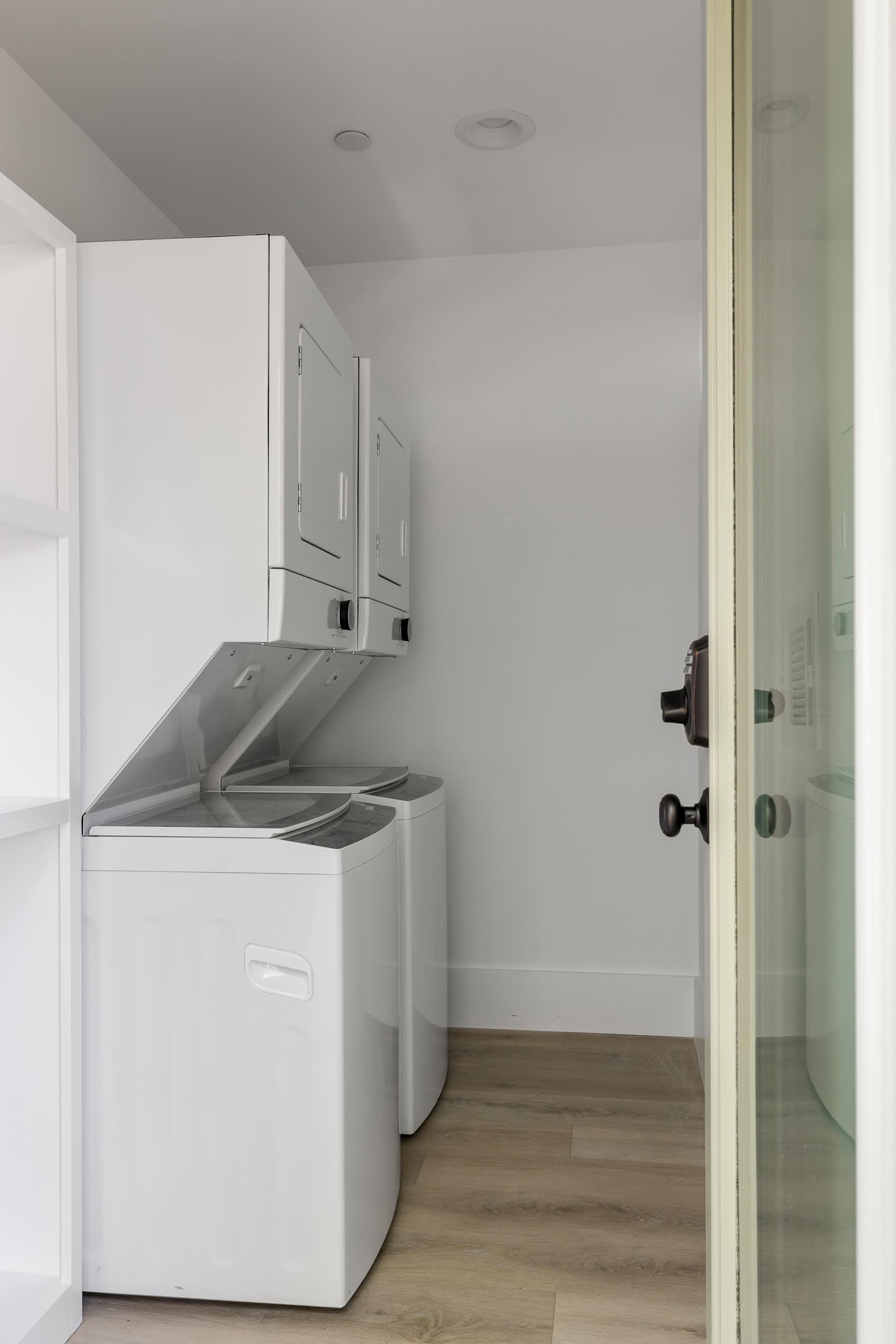 Shared laundry room space 