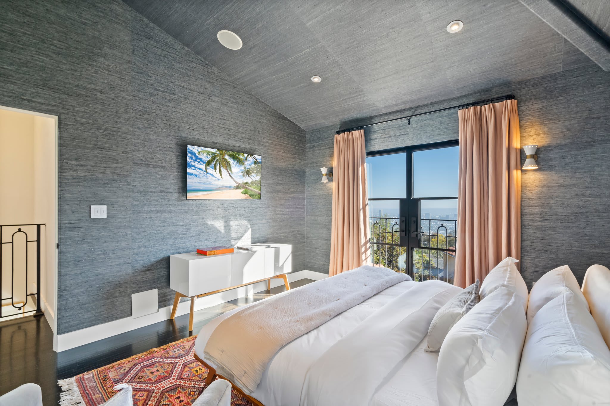 A comfortable retreat with designer finishes and entertainment at your fingertips.