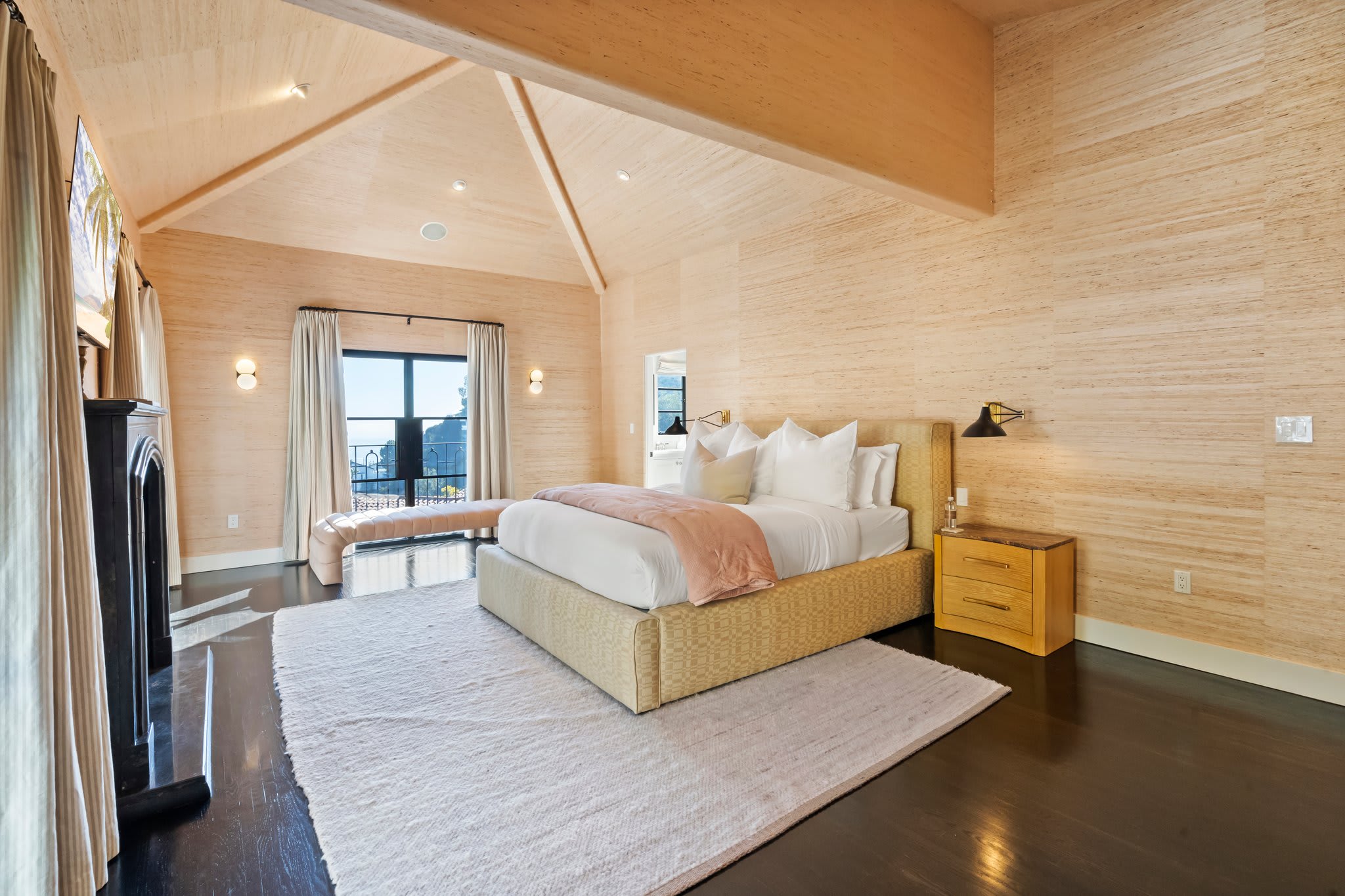 Spacious and serene, with blackout curtains for complete comfort at any hour.