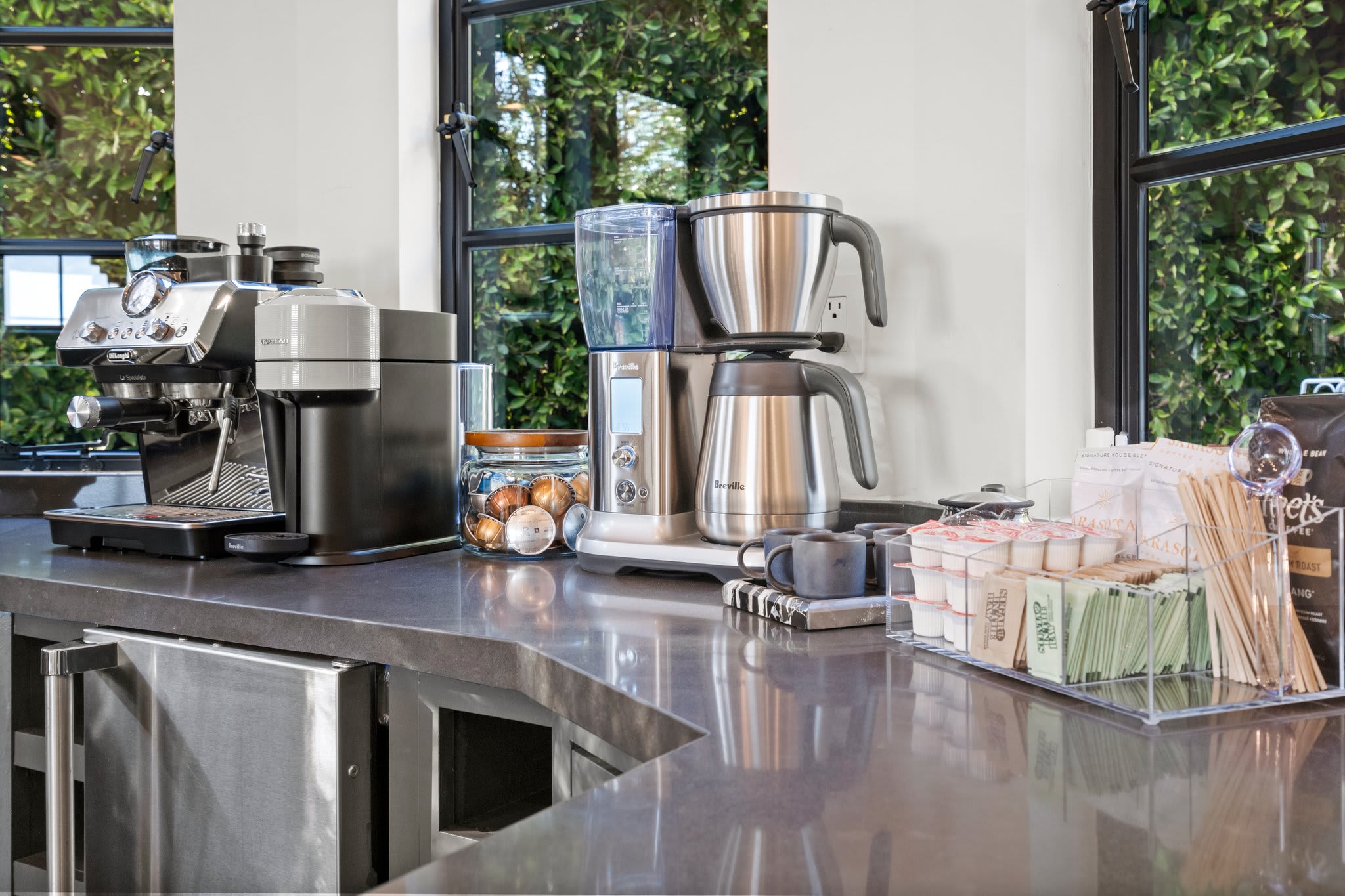 From cappuccinos to herbal teas, every preference is covered.