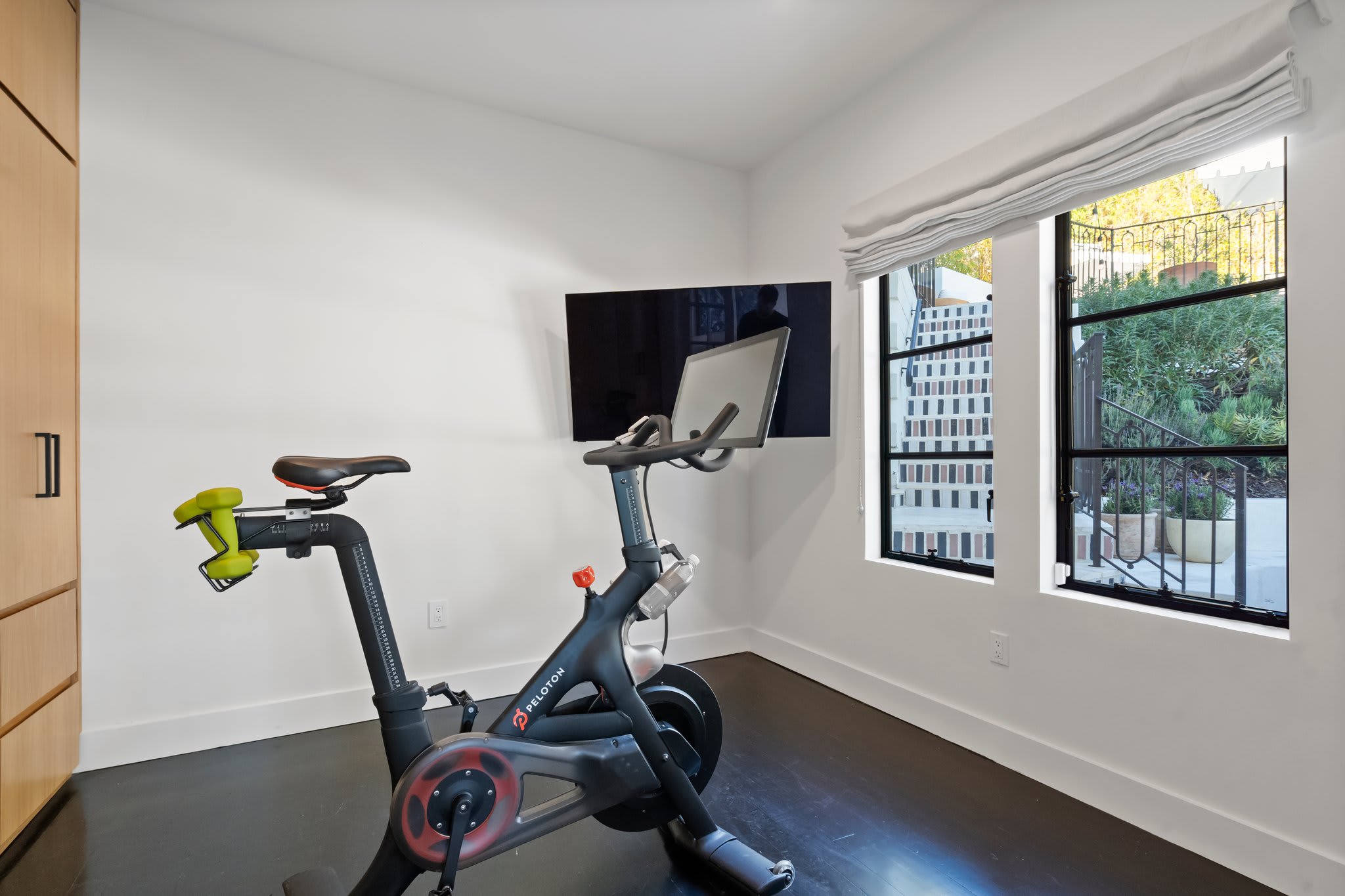 Stay on top of your fitness routine with a private Peloton setup.