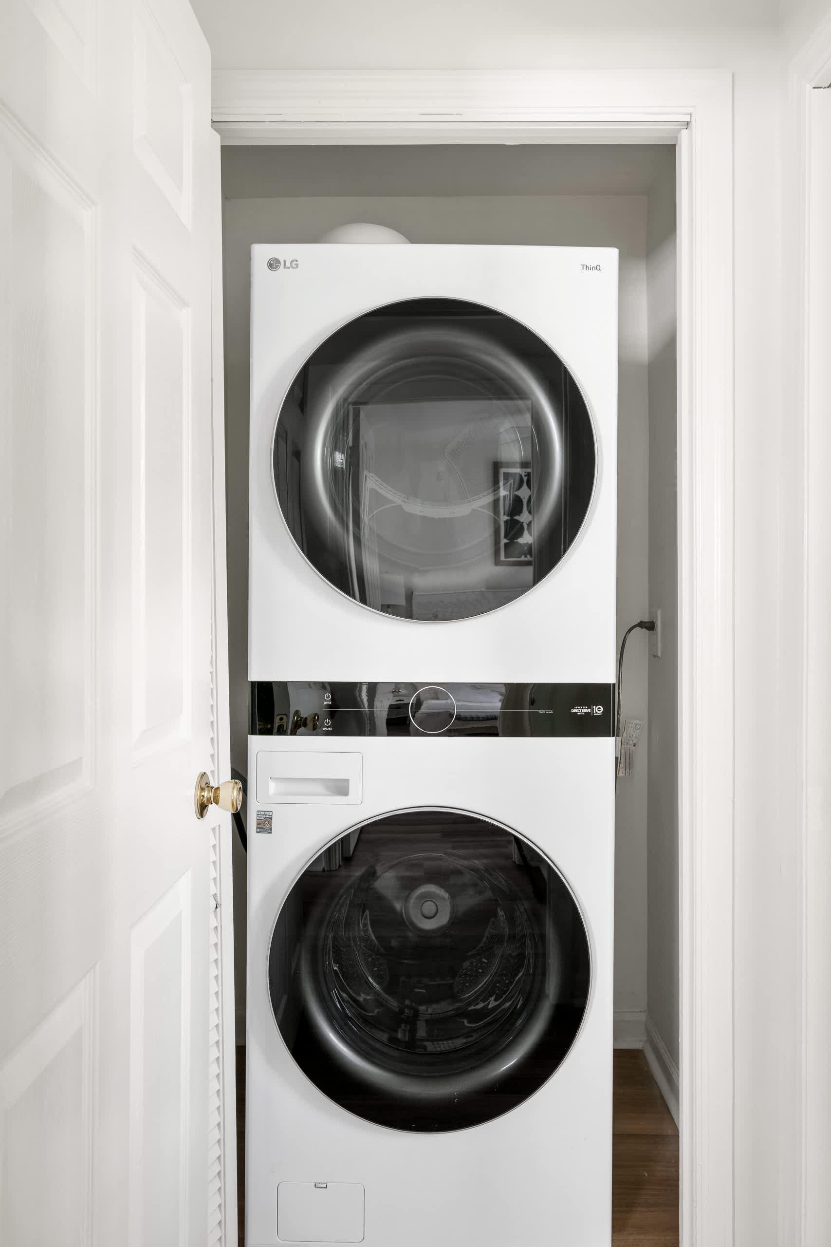 Washer and dryer for your use! 